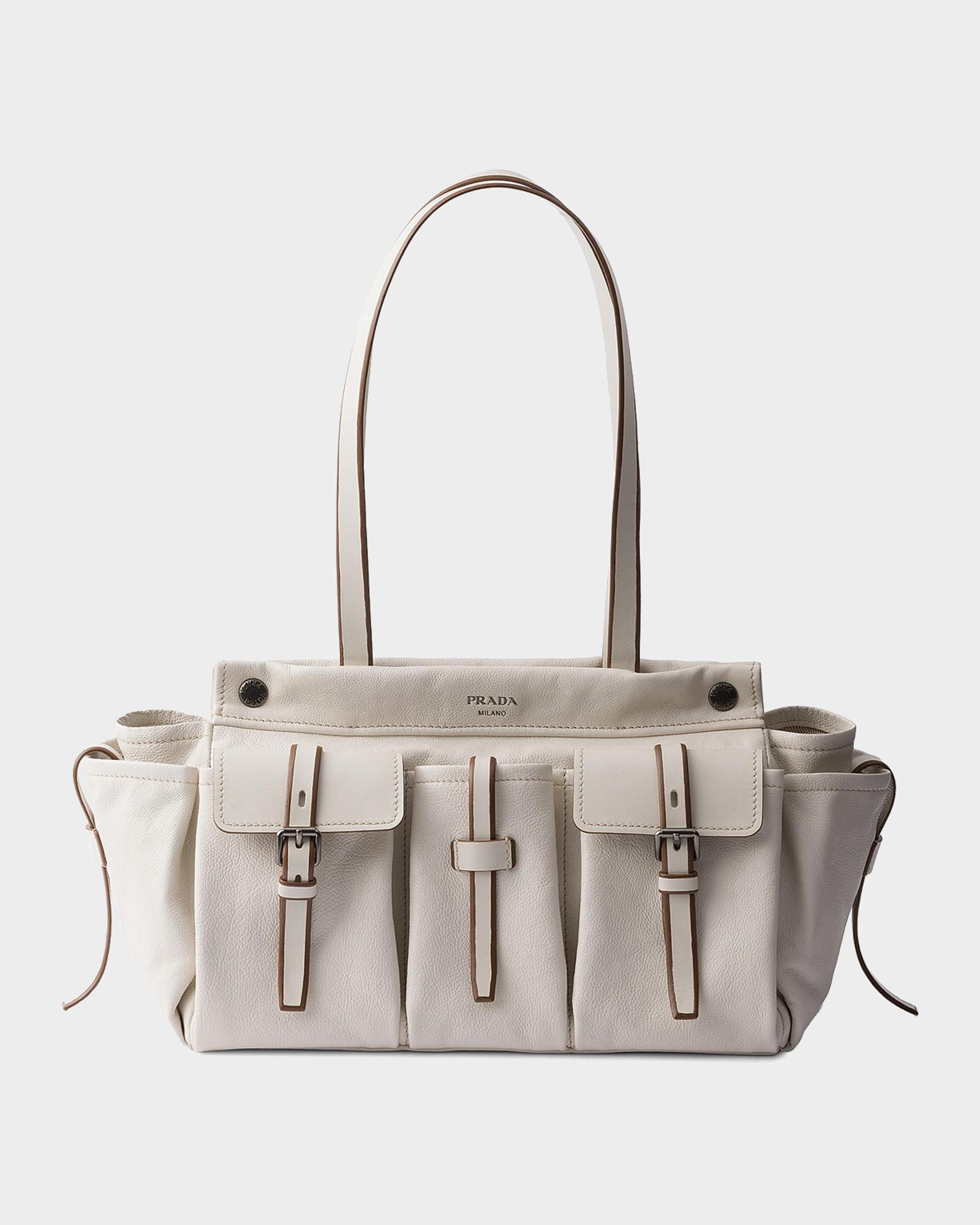 Prada Route Leather Tote Bag | Neiman Marcus