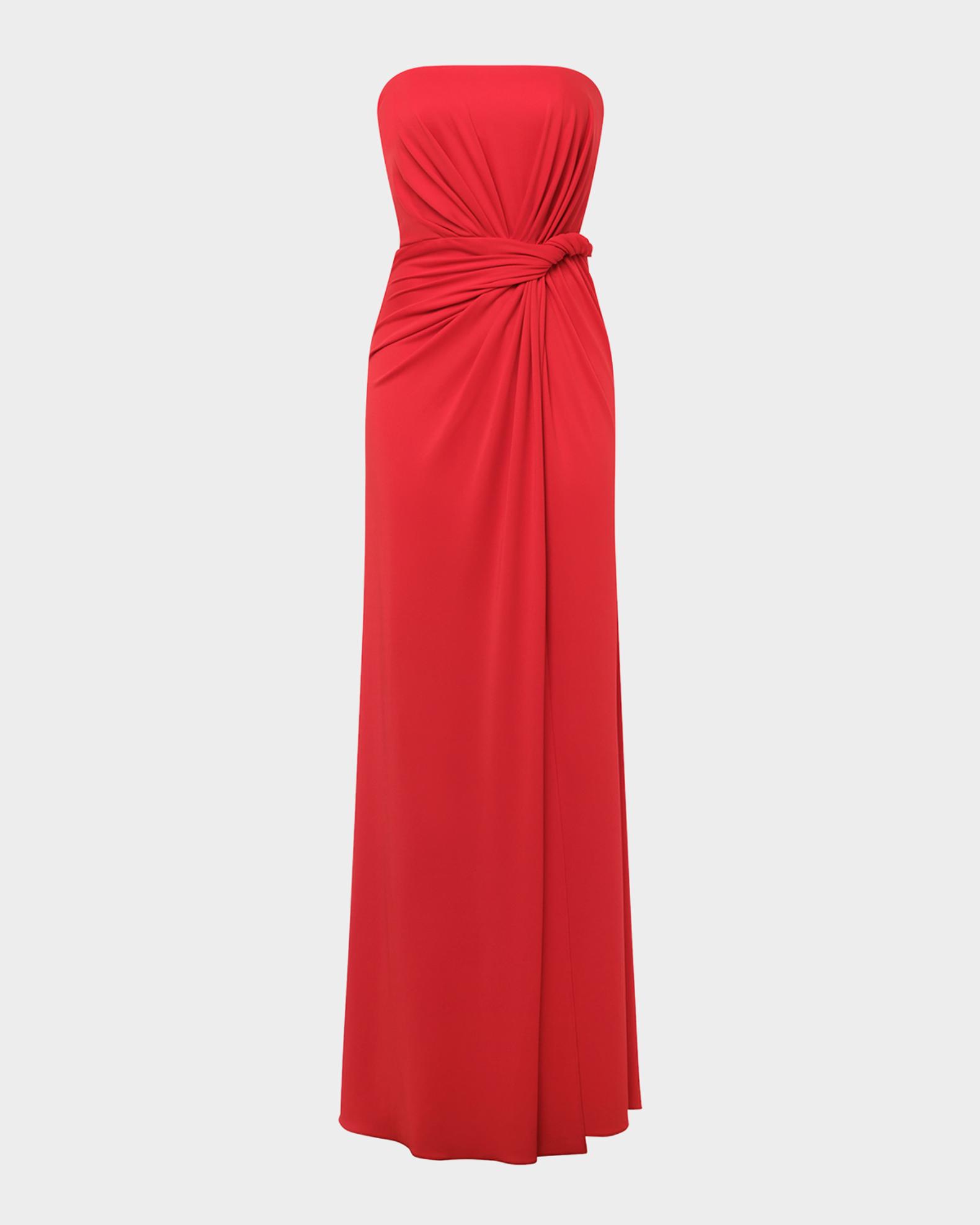 スーツ・フォーマル・ドレス BCBG LILIANA GOWN BCBGMAXAZRIA Stella Strapless Side-Twist Column Gown | Neiman Marcus