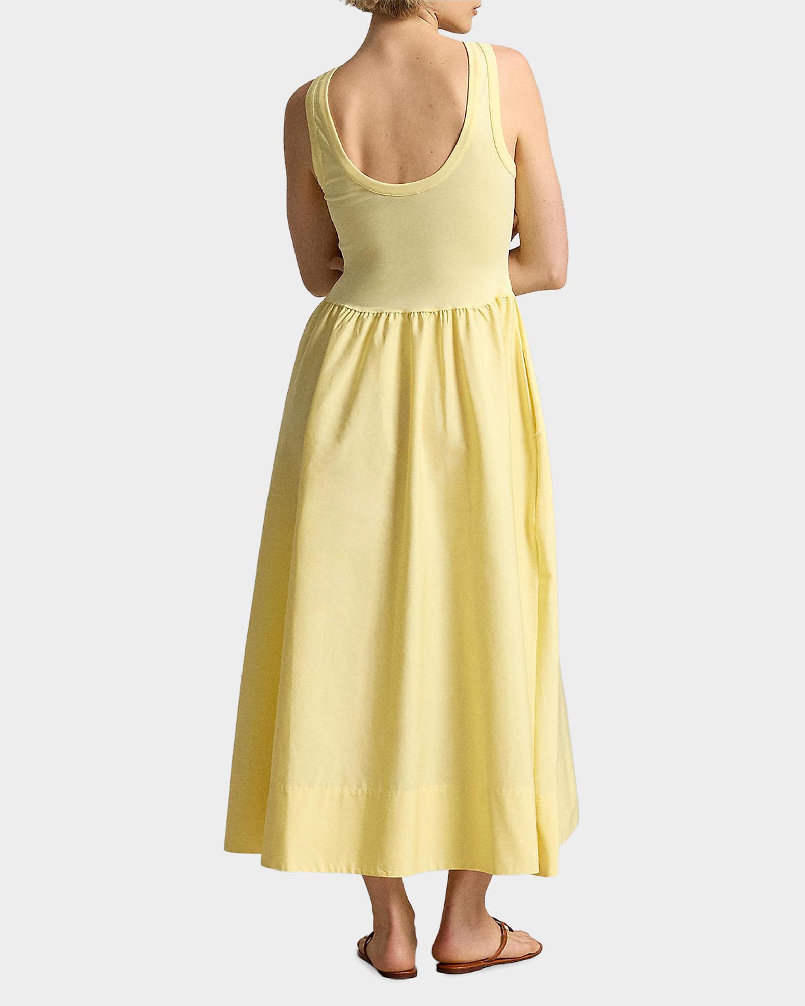 ralph lauren yellow dress T Bird Poplin Woven Crewneck The dress comes with a pair of matching knickers to complete the look. Effortlessly chic in soft yellow: