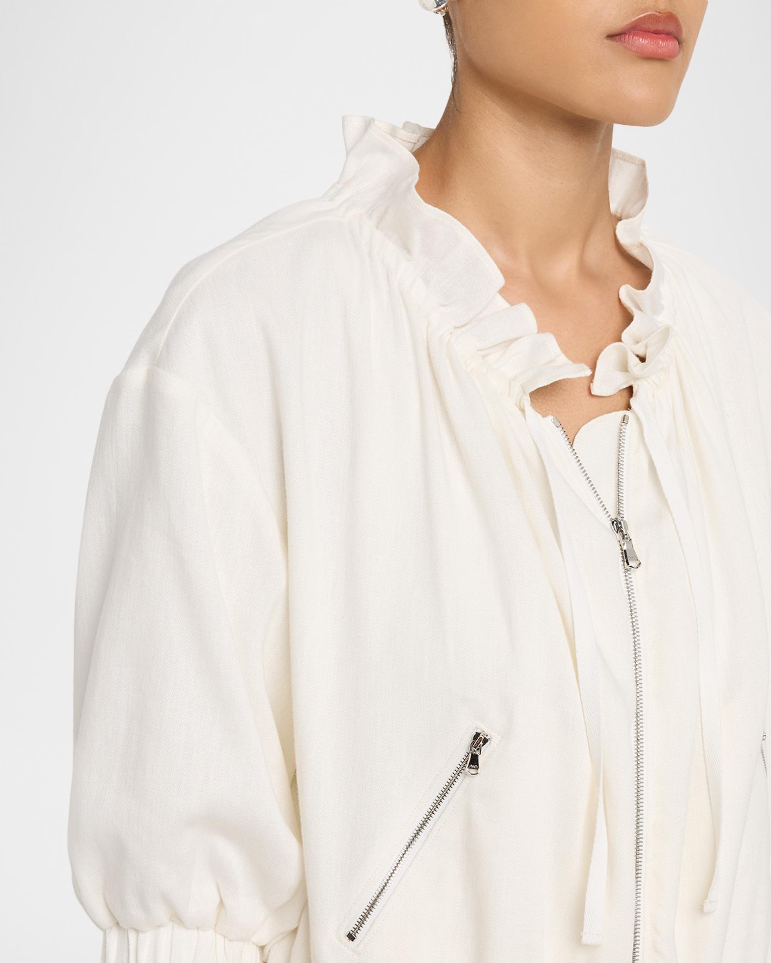 Cinq à Sept Kaylie Linen-Blend Jacket | Neiman Marcus