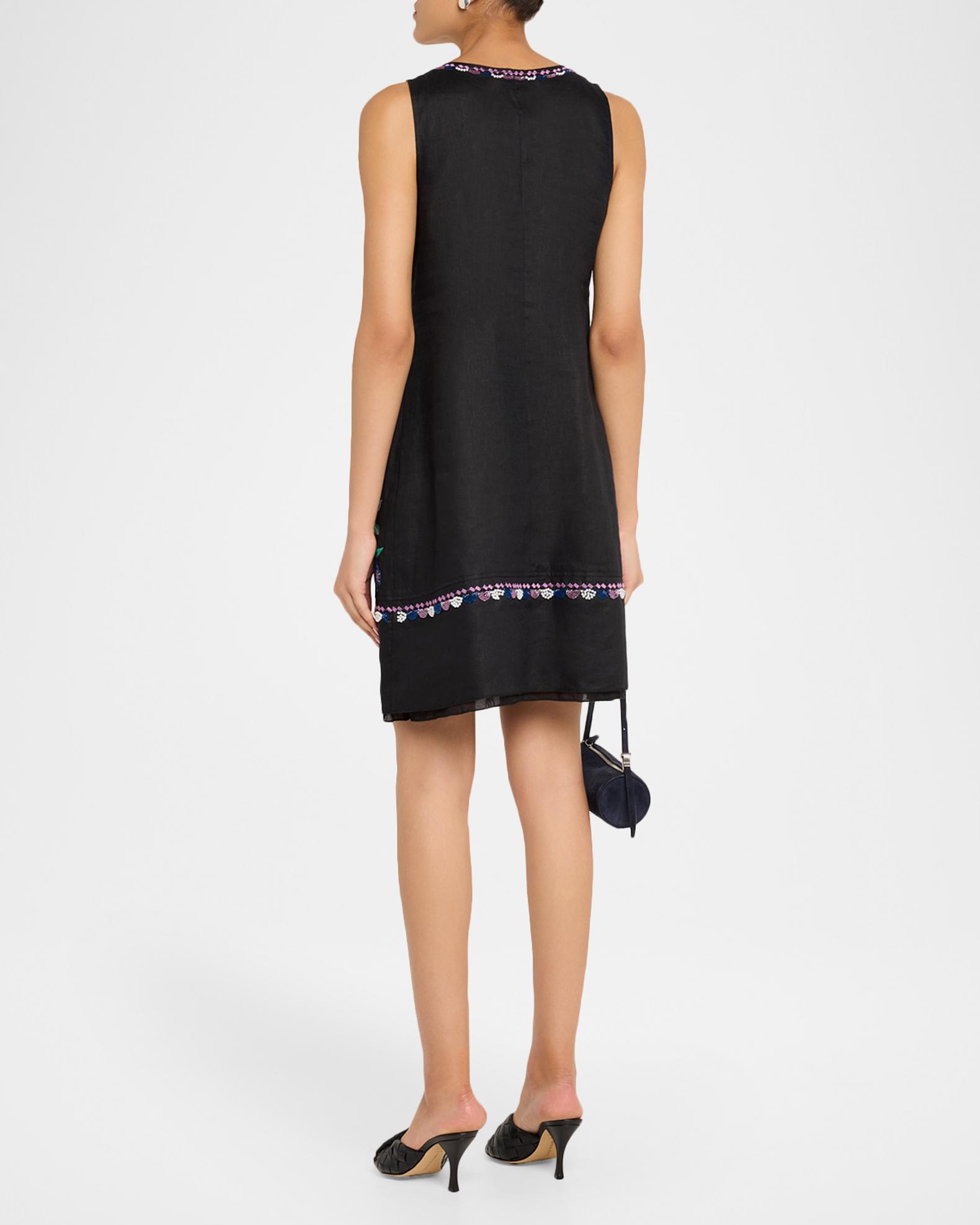 johnny was black dress Johnny Was Kimono Sleeve Relaxed Dress Jenai  The Colony Shop