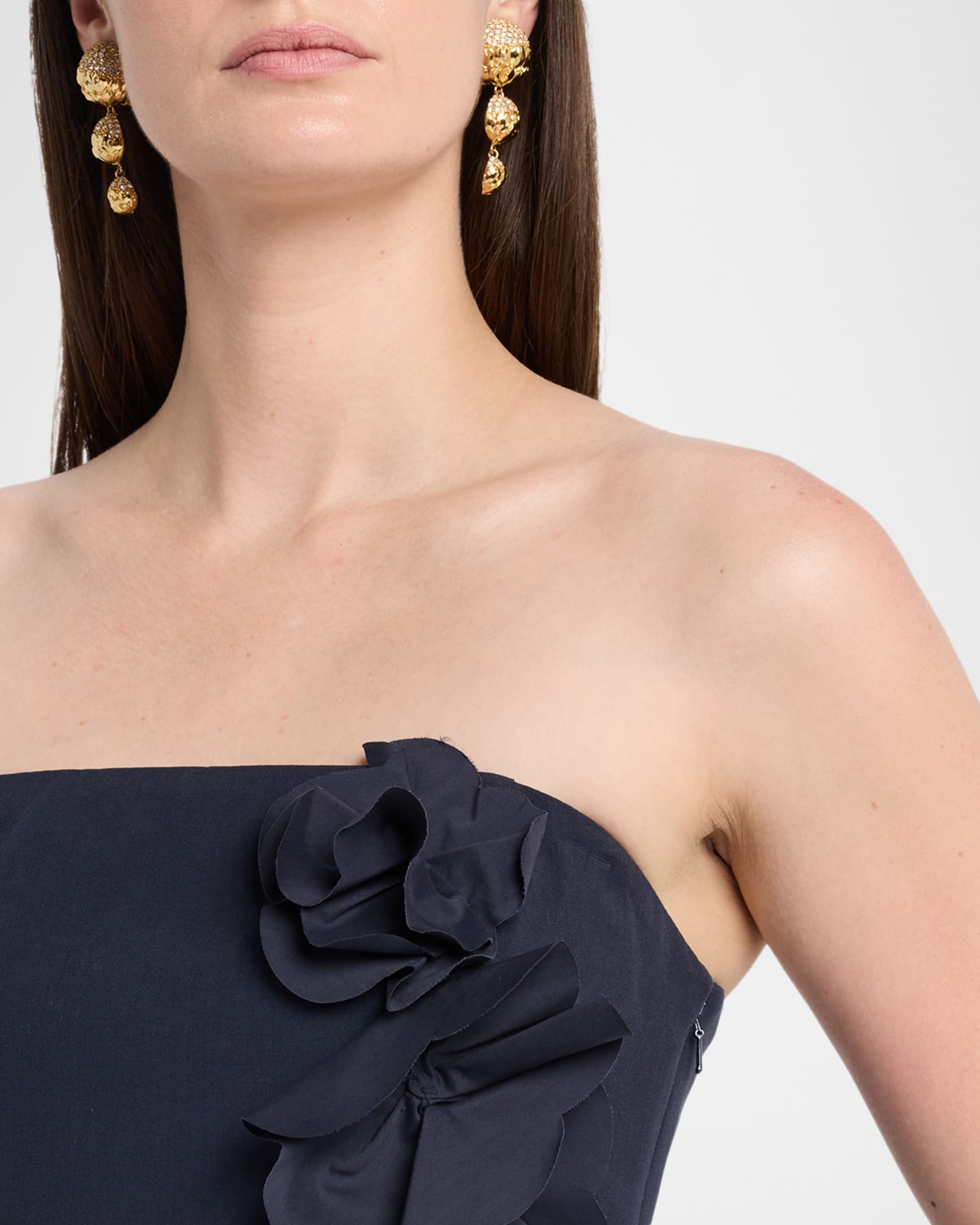 Ramy Brook Zaria Floral Bubble-Hem Midi Dress | Neiman Marcus
