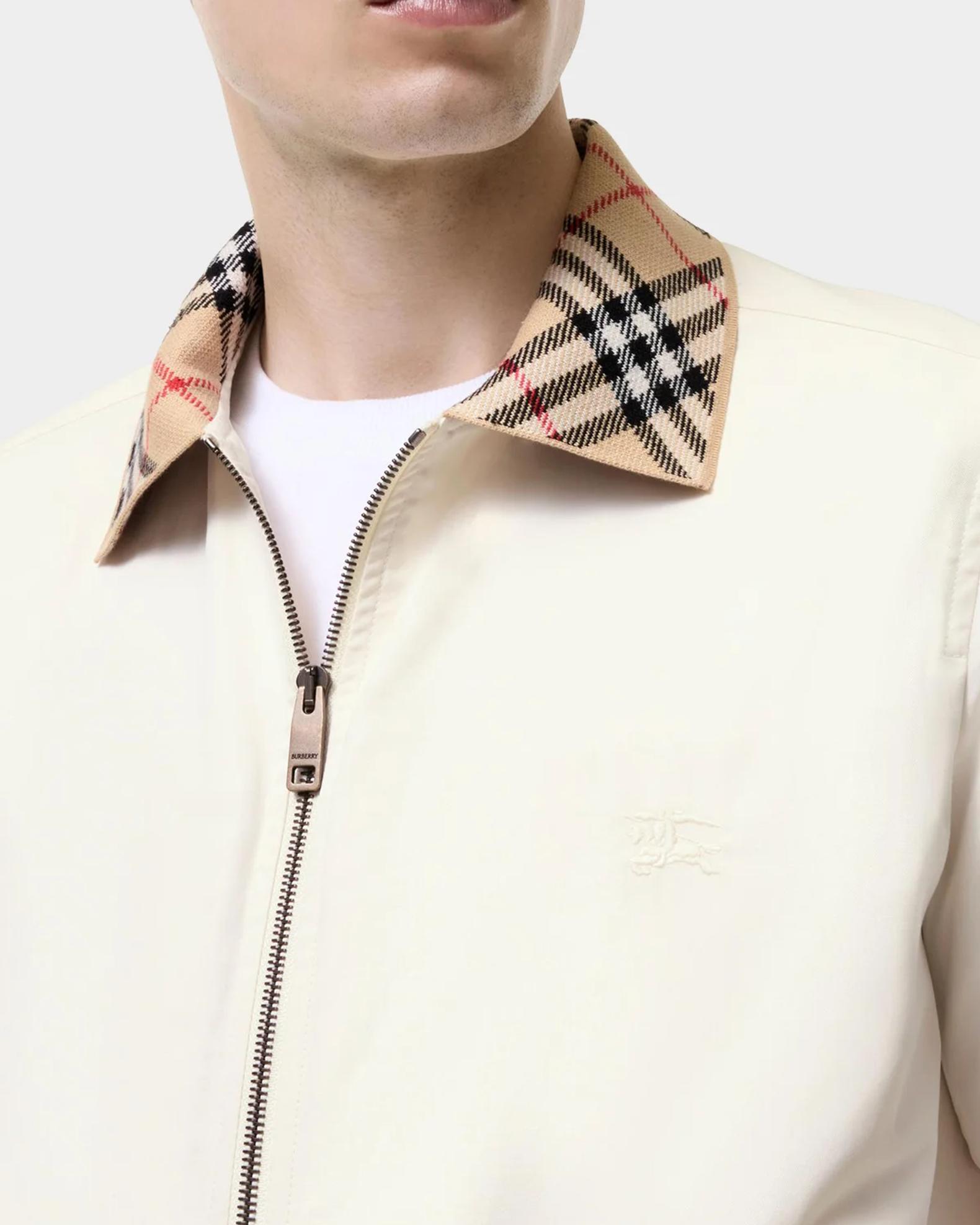 ジャケット・アウター Burberry puttee collar cotton jacket Burberry