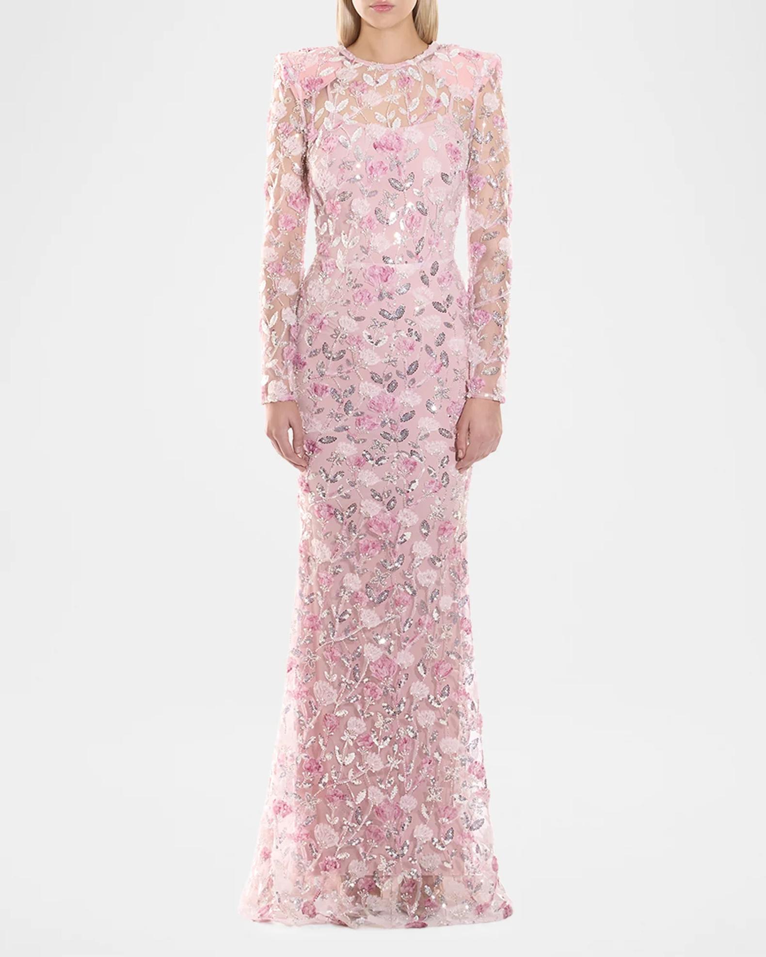 ZHIVAGO The Death of Roses Embellished Gown | Neiman Marcus
