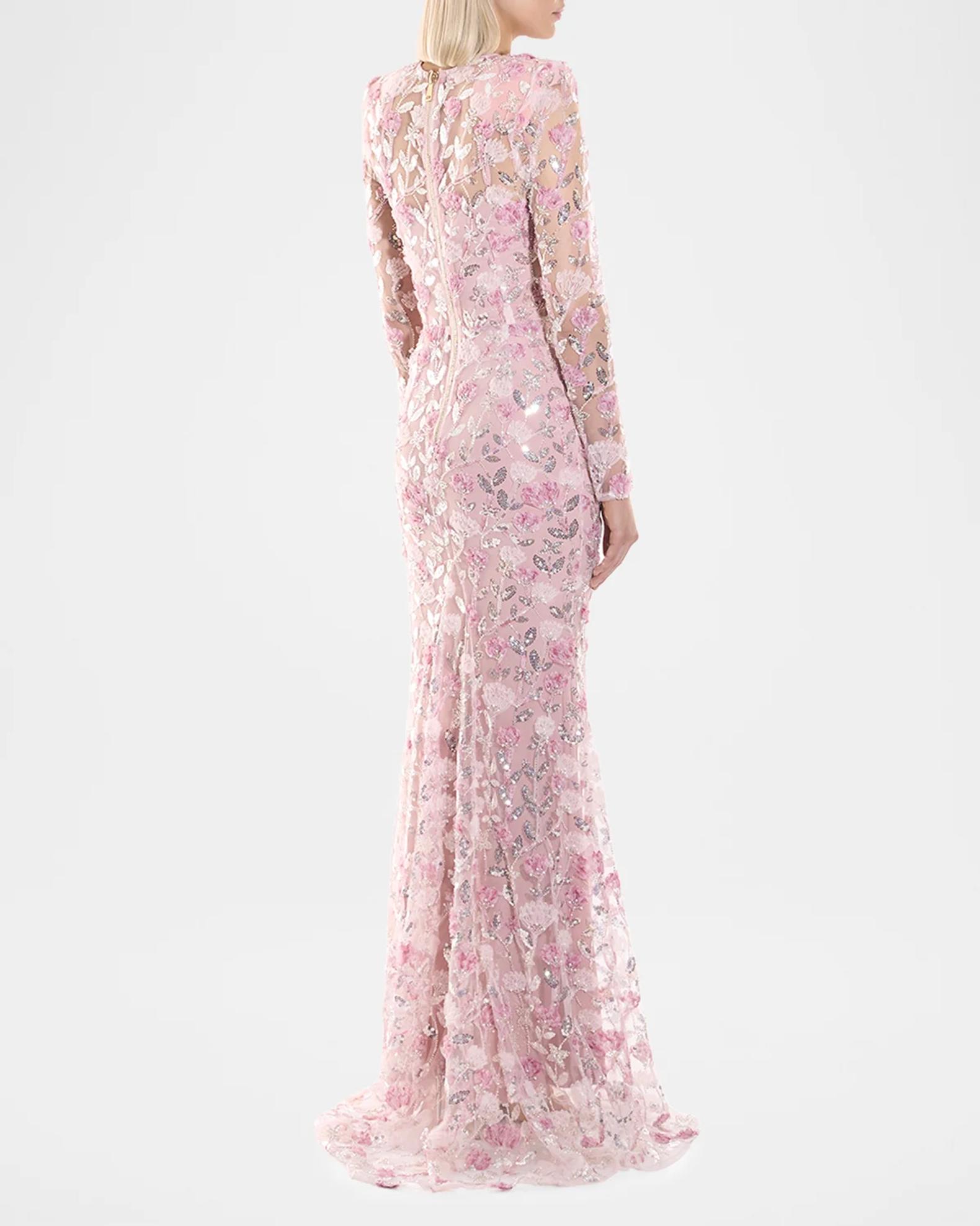 ZHIVAGO The Death of Roses Embellished Gown | Neiman Marcus
