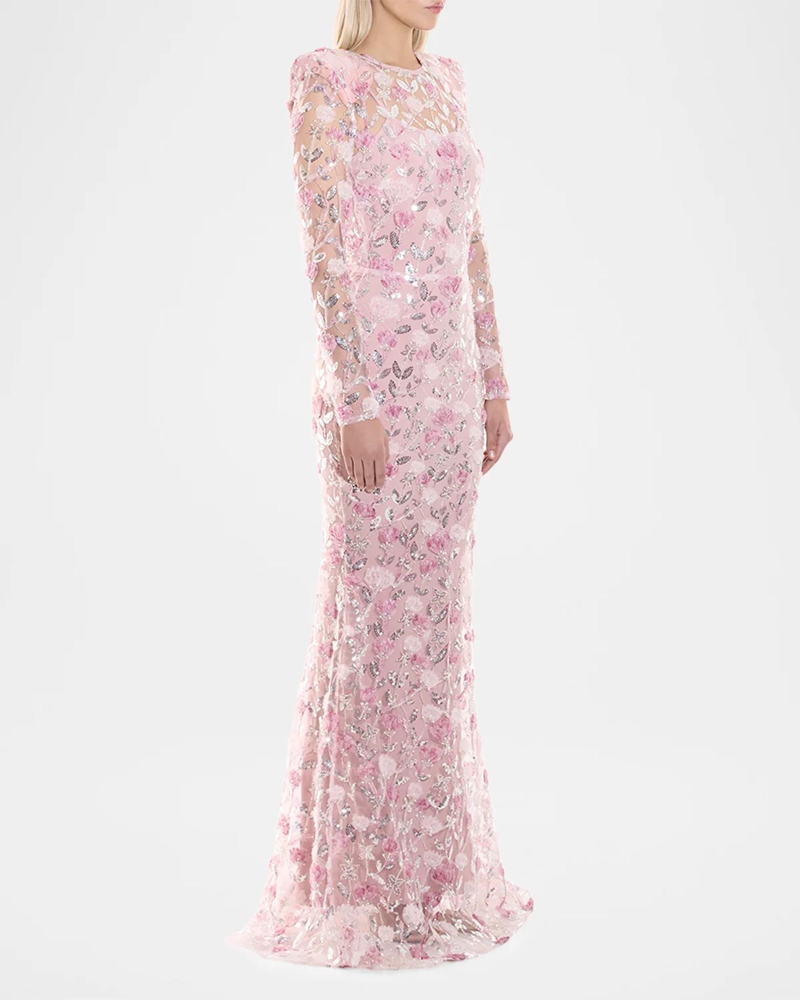 ZHIVAGO The Death of Roses Embellished Gown | Neiman Marcus