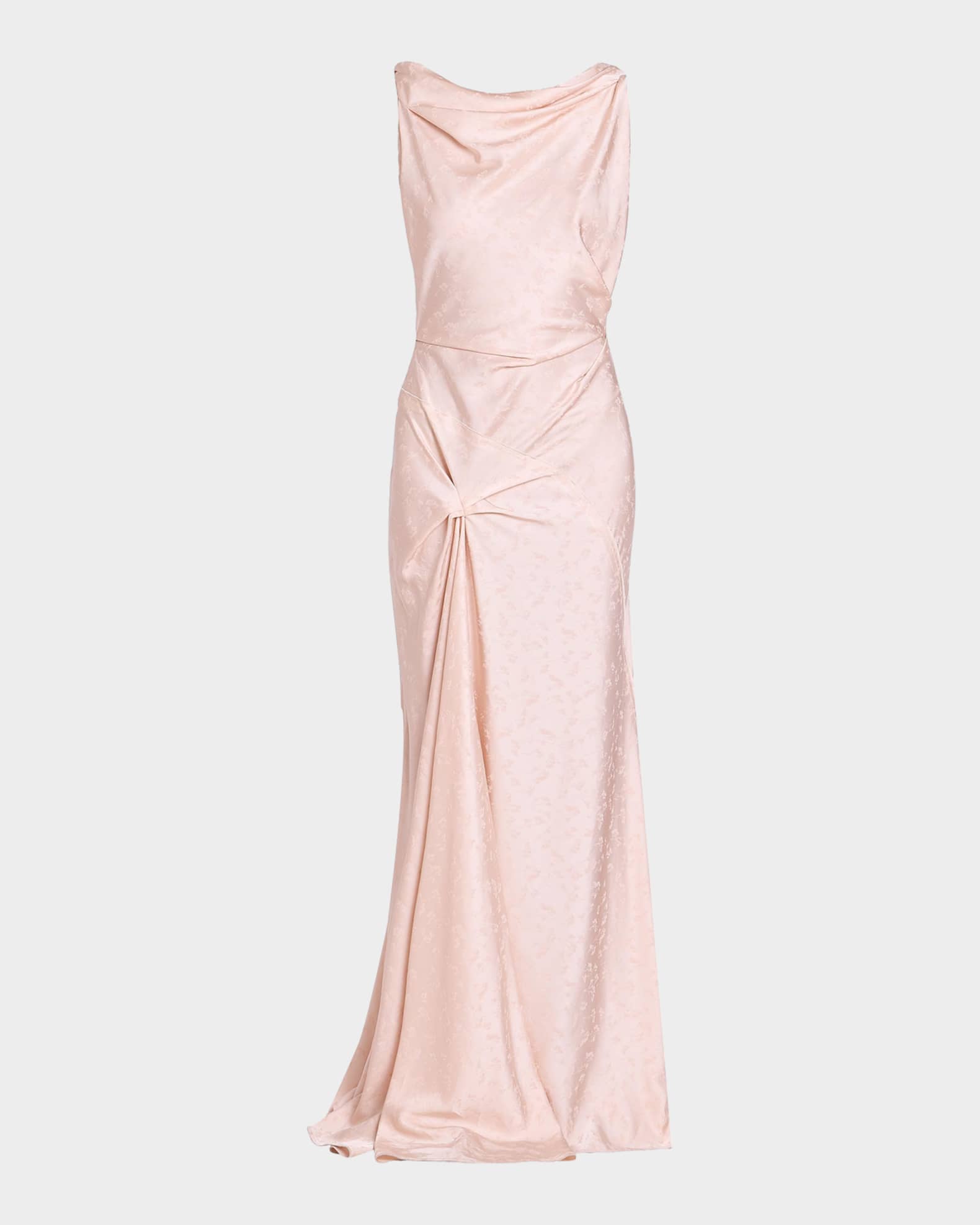 Victoria Beckham Posy Gown In Blossom - 14 - Womens