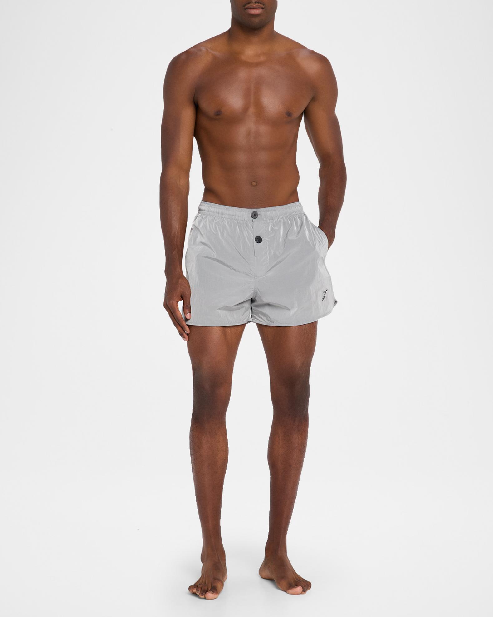 Jacquemus Men's Le Shorts Nylon Stretch Pull-On Shorts | Neiman Marcus