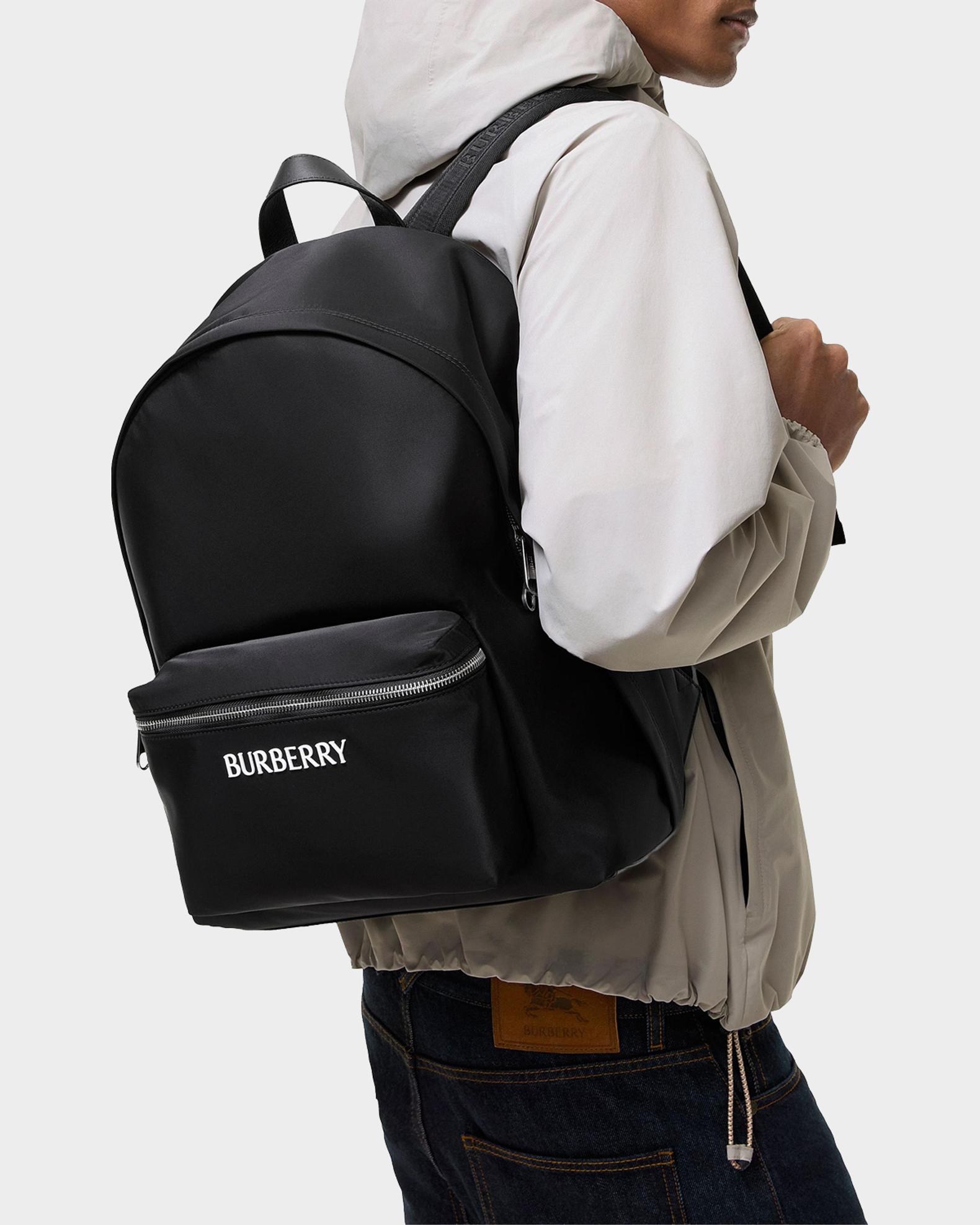 Burberry Men's Jett Logo Backpack | Neiman Marcus