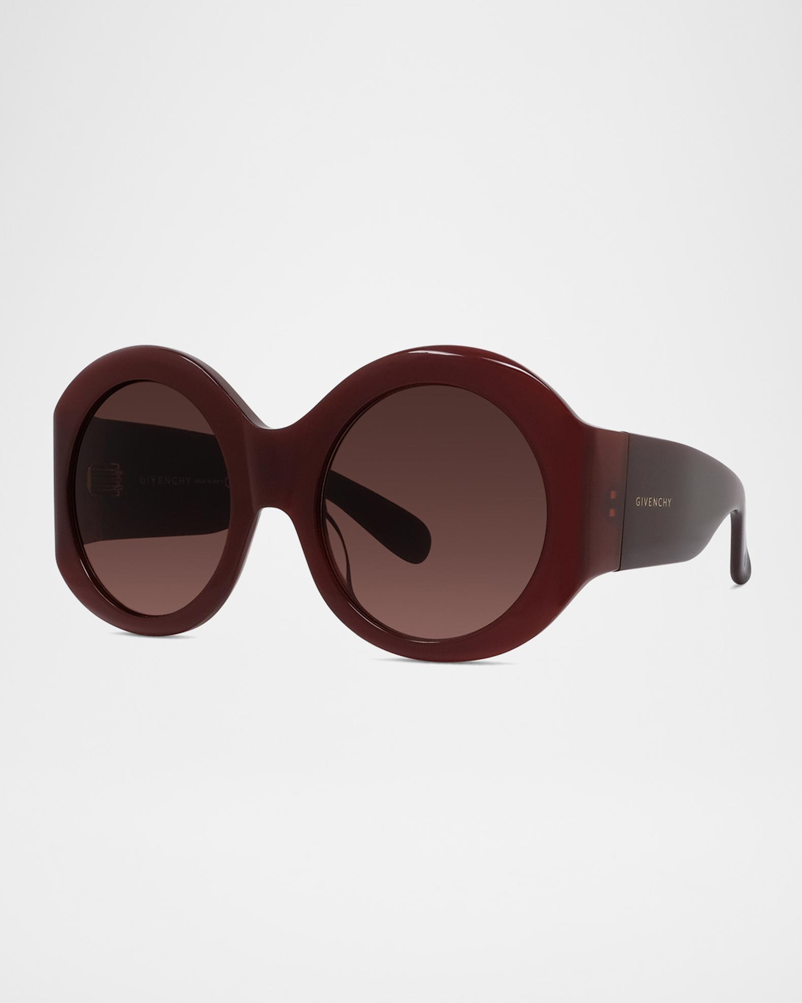 Givenchy Tortoiseshell Round Sunglasses with Dark Lenses City sunglasses in acetate in - dark havanna - BR00CDR03K  main image 2