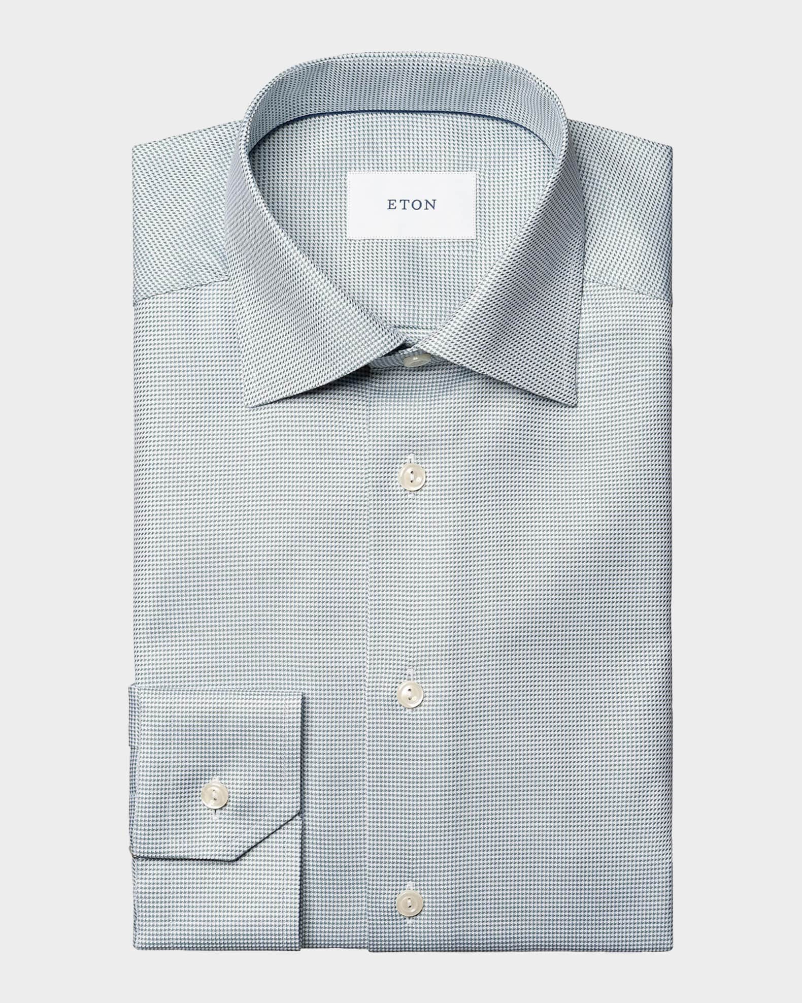 eton men's contemporary fit twill dress shirt reviews Cotton Slim-Fit - Navy this shirt is made from extra Eton Slim Fit Signature Twill