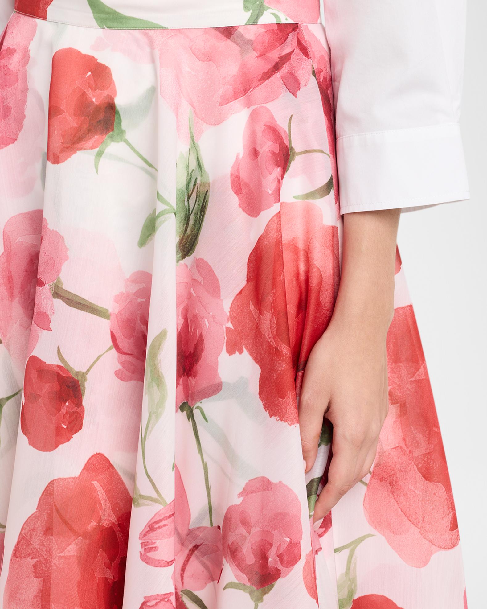 SACHIN BABI Bellamy Floral-Print Organza Maxi Skirt | Neiman Marcus