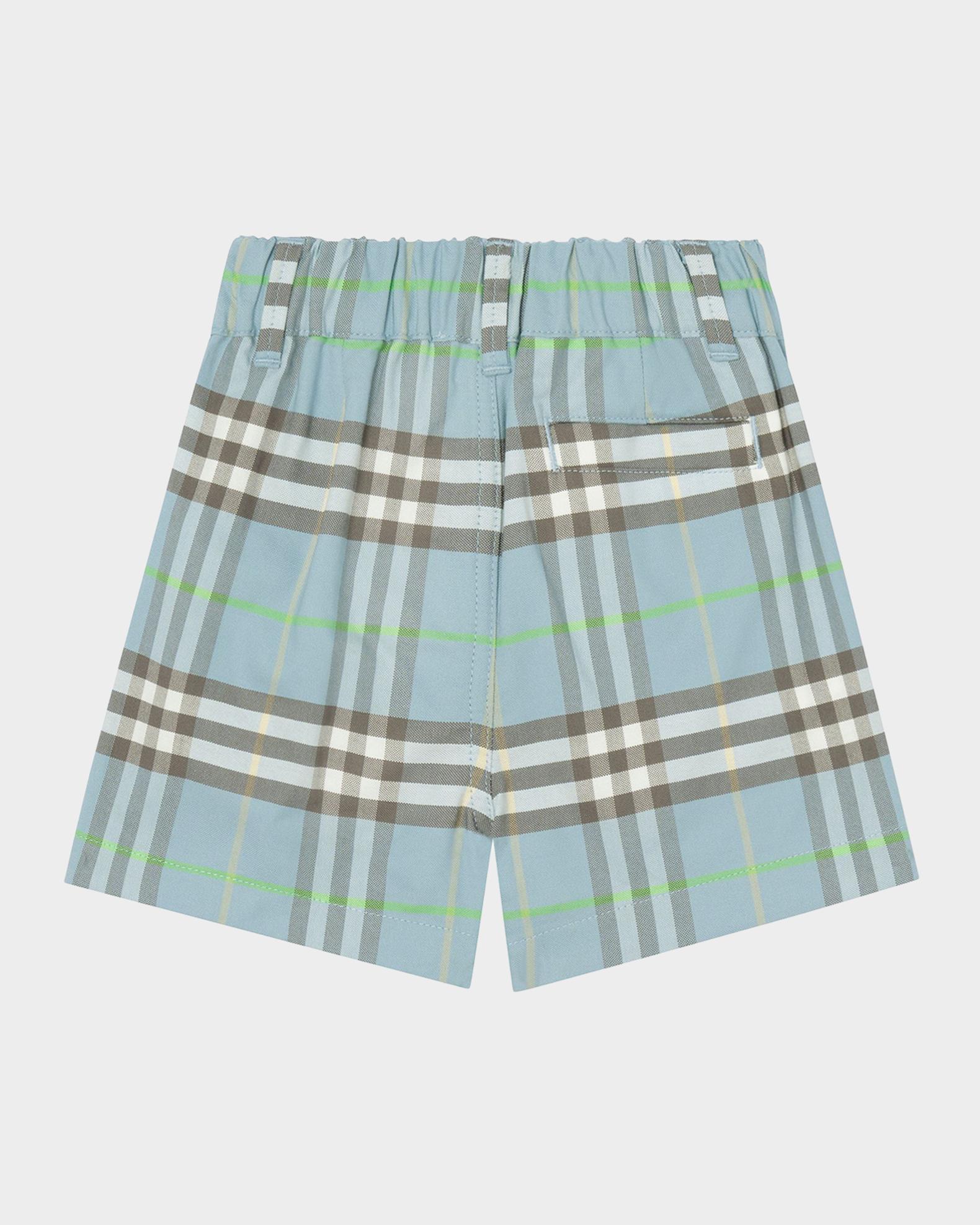 Burberry Boy's Oscar Check Cotton Shorts, Size 12M-3 | Neiman Marcus