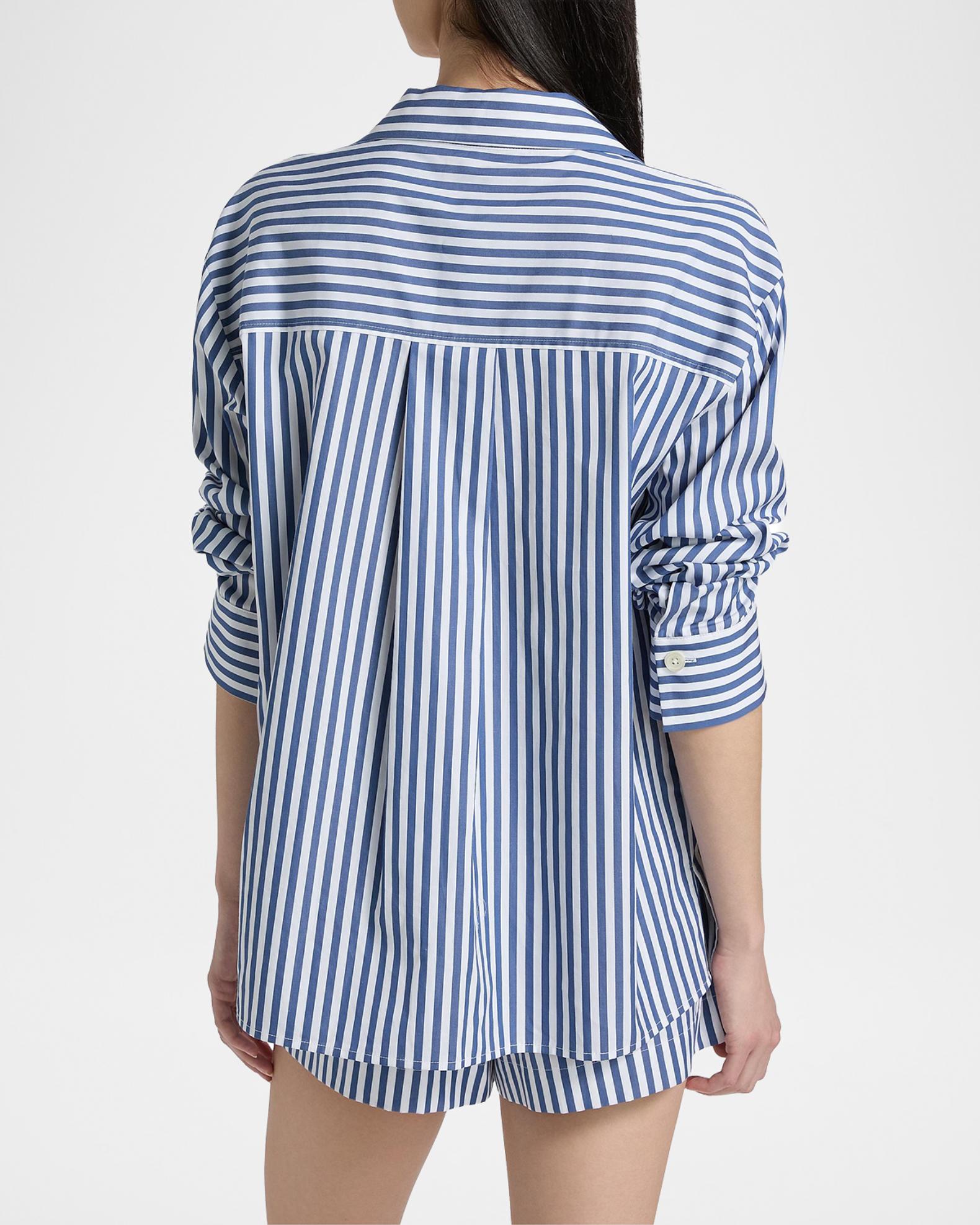 Tanya Taylor Noa Striped Lemon Pocket Button-Front Shirt | Neiman Marcus