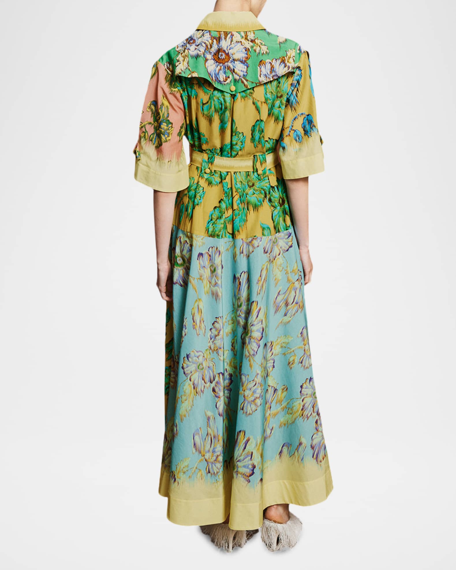 ALEMAIS Jerry Maxi Shirtdress | Neiman Marcus