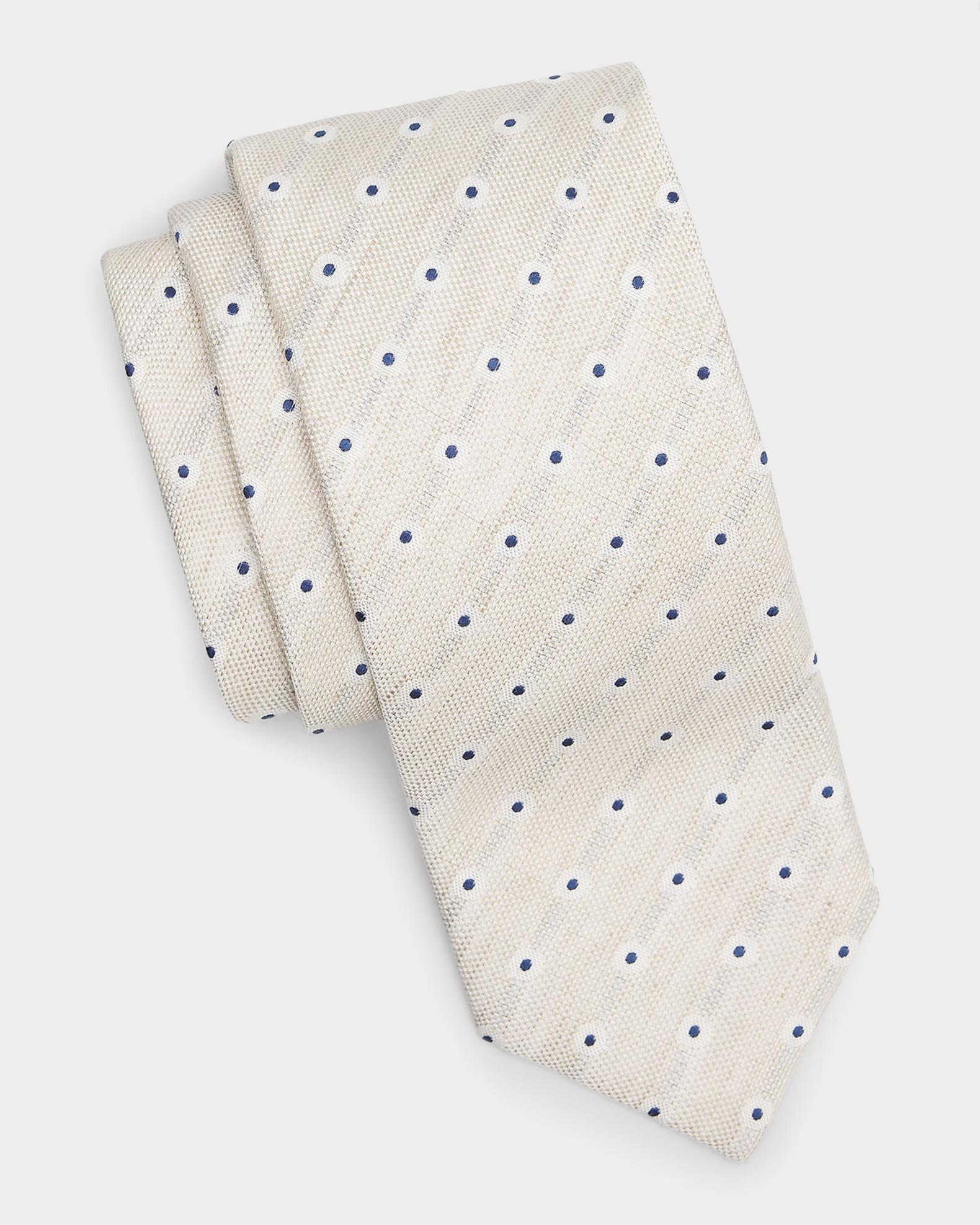 Canali Polka Dot Silk Tie | Neiman Marcus