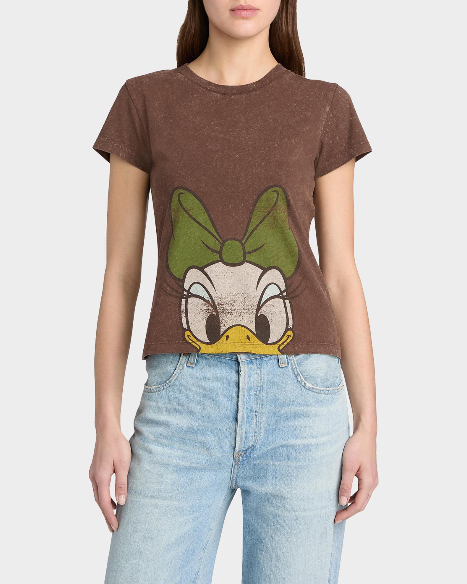 Ganni Future Heavy Daisy-Graphic Cotton Jersey T-Shirt | Neiman Marcus