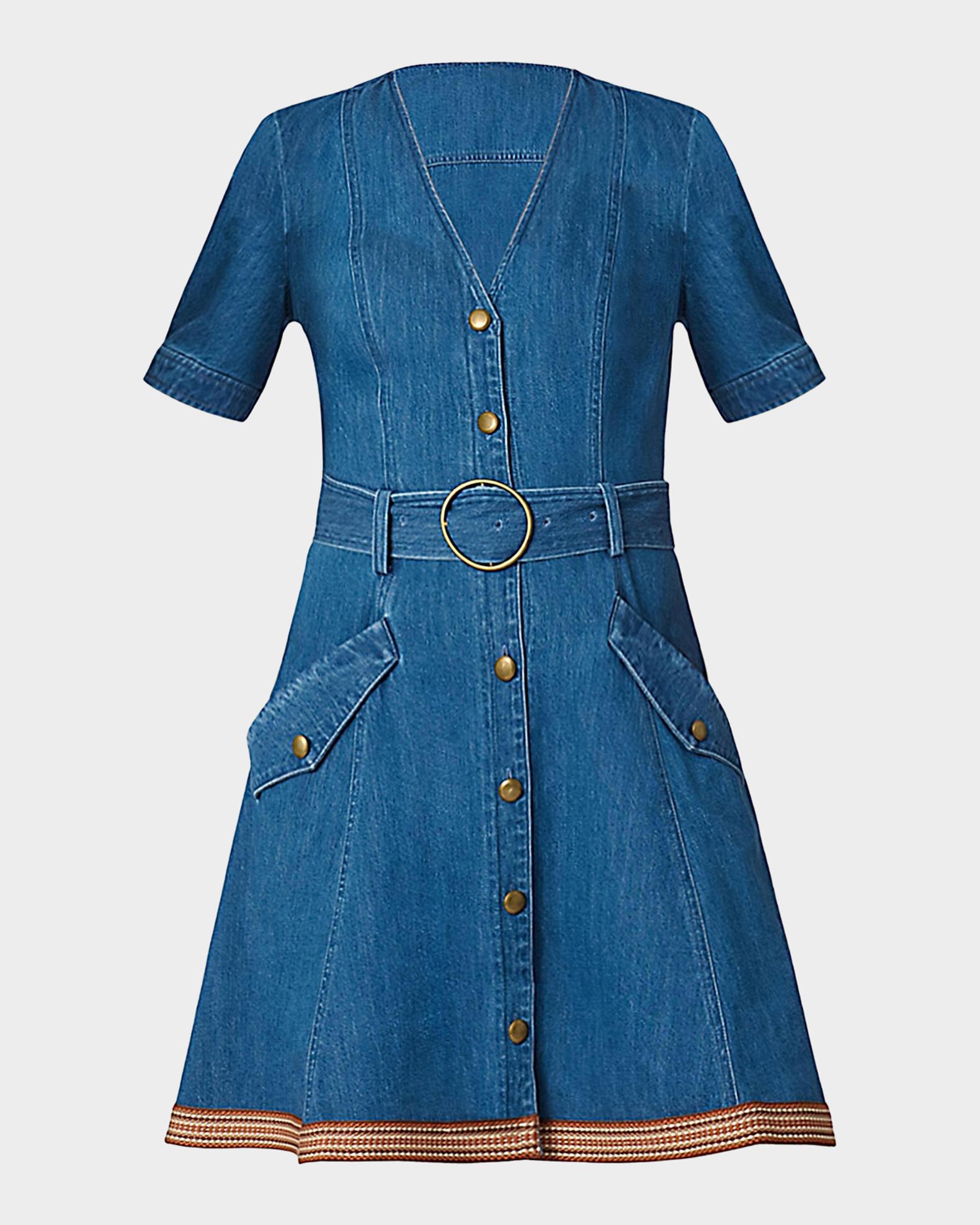 shoshanna denim dress Payton Dress