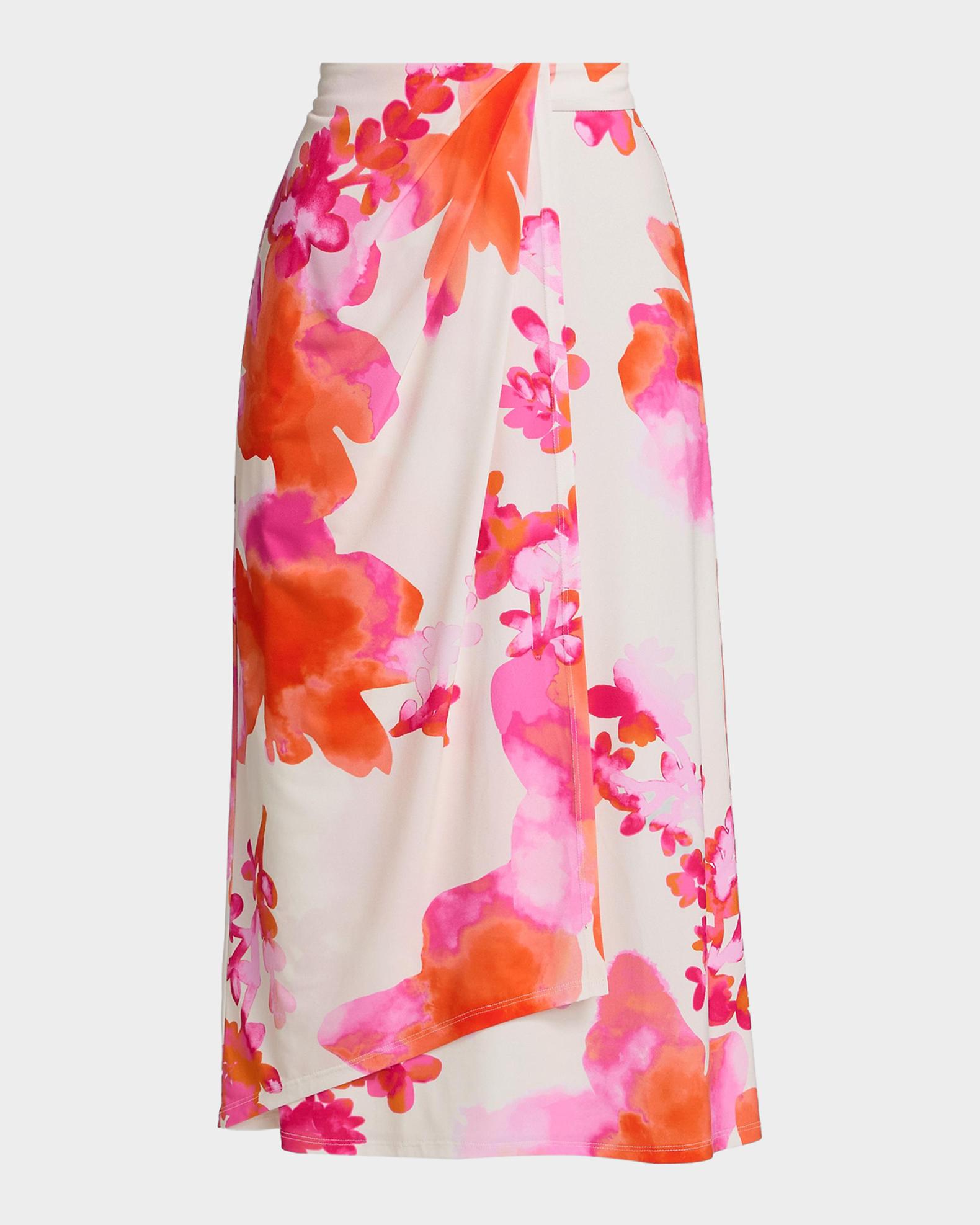 Ramy Brook Brielle Floral Midi-Skirt | Neiman Marcus