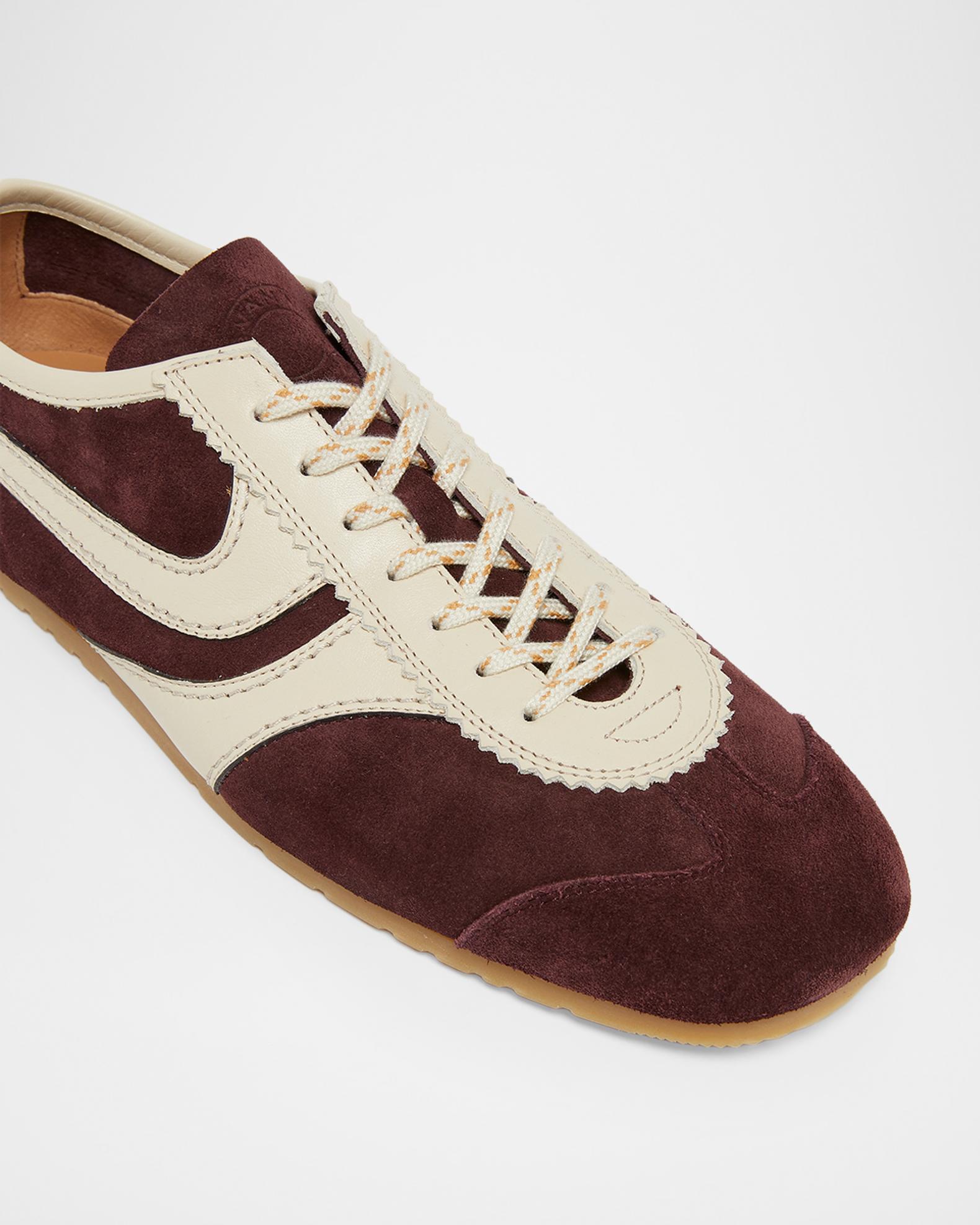Dries Van Noten Mixed Leather Retro Runner Sneakers | Neiman Marcus