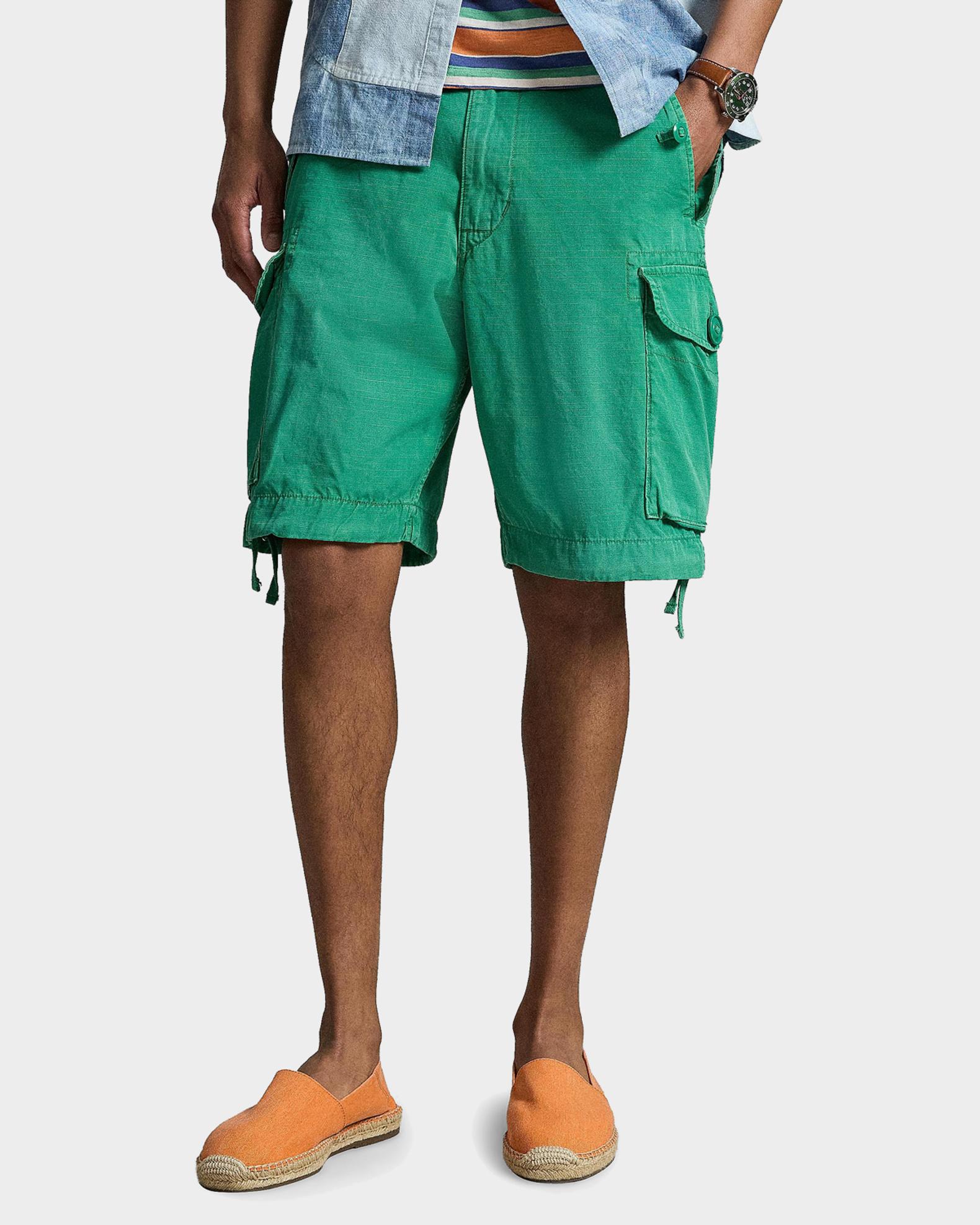 Polo Ralph Lauren Garment-Dyed Ripstop Cargo Shorts | Neiman Marcus
