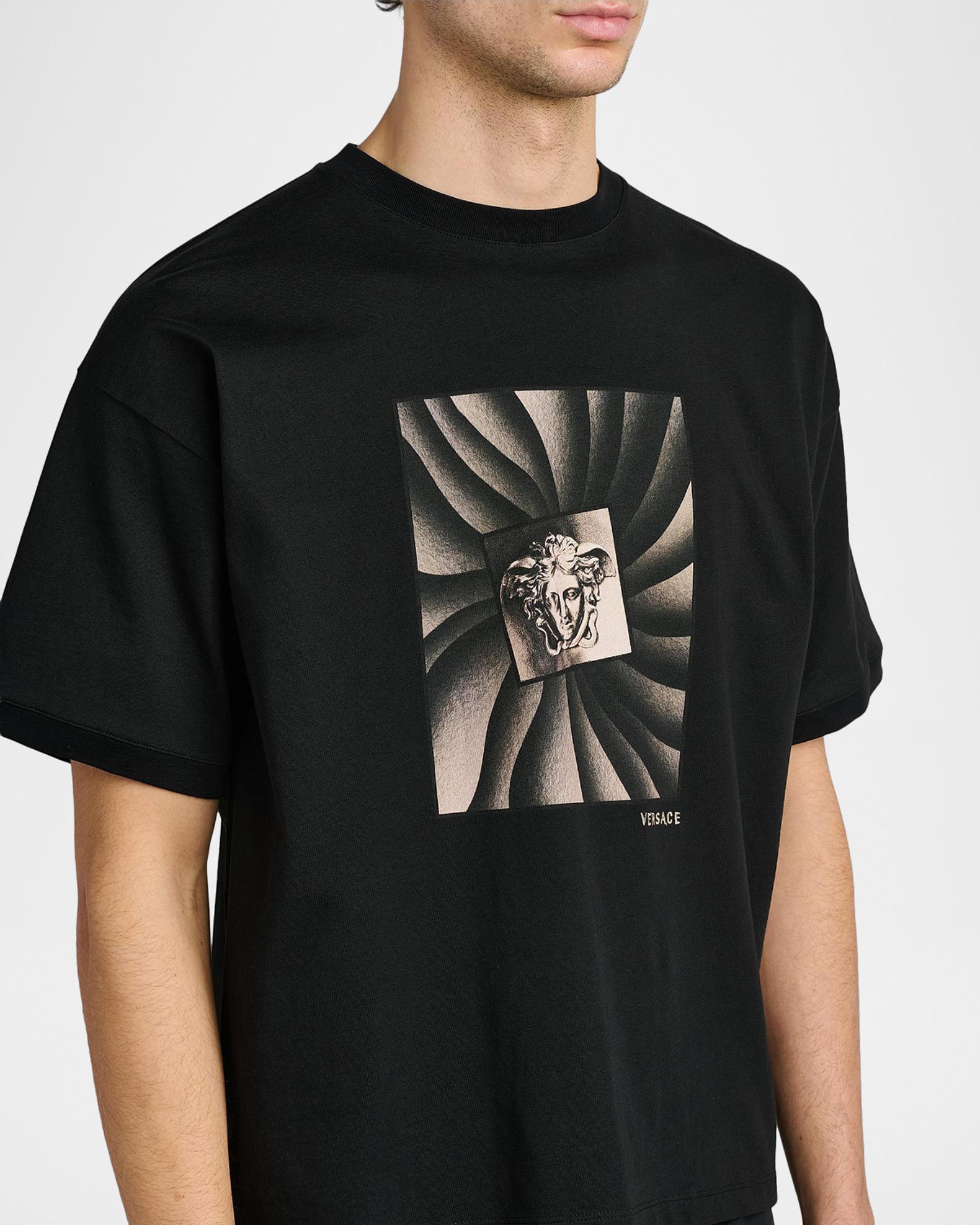 Versace Jeans Couture Medusa Cotton T-Shirt | Neiman Marcus