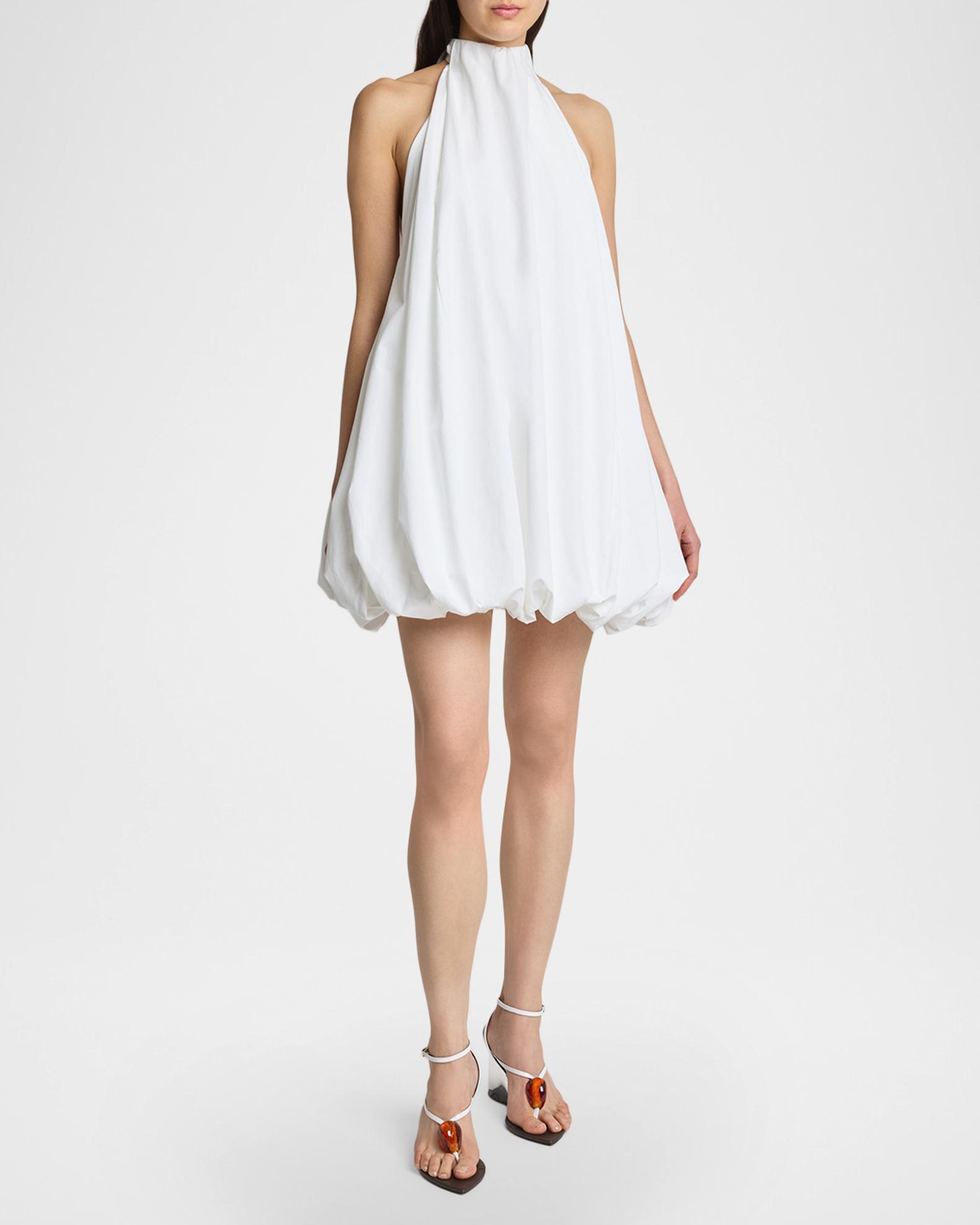 alaia cotton poplin dress ALAÏA White Balloon size 8 (US) Asymmetric dress Color:Turquoise (6) Brand: Rainbow Shops Dirty Rice Stuffed Turkey specialist clean
