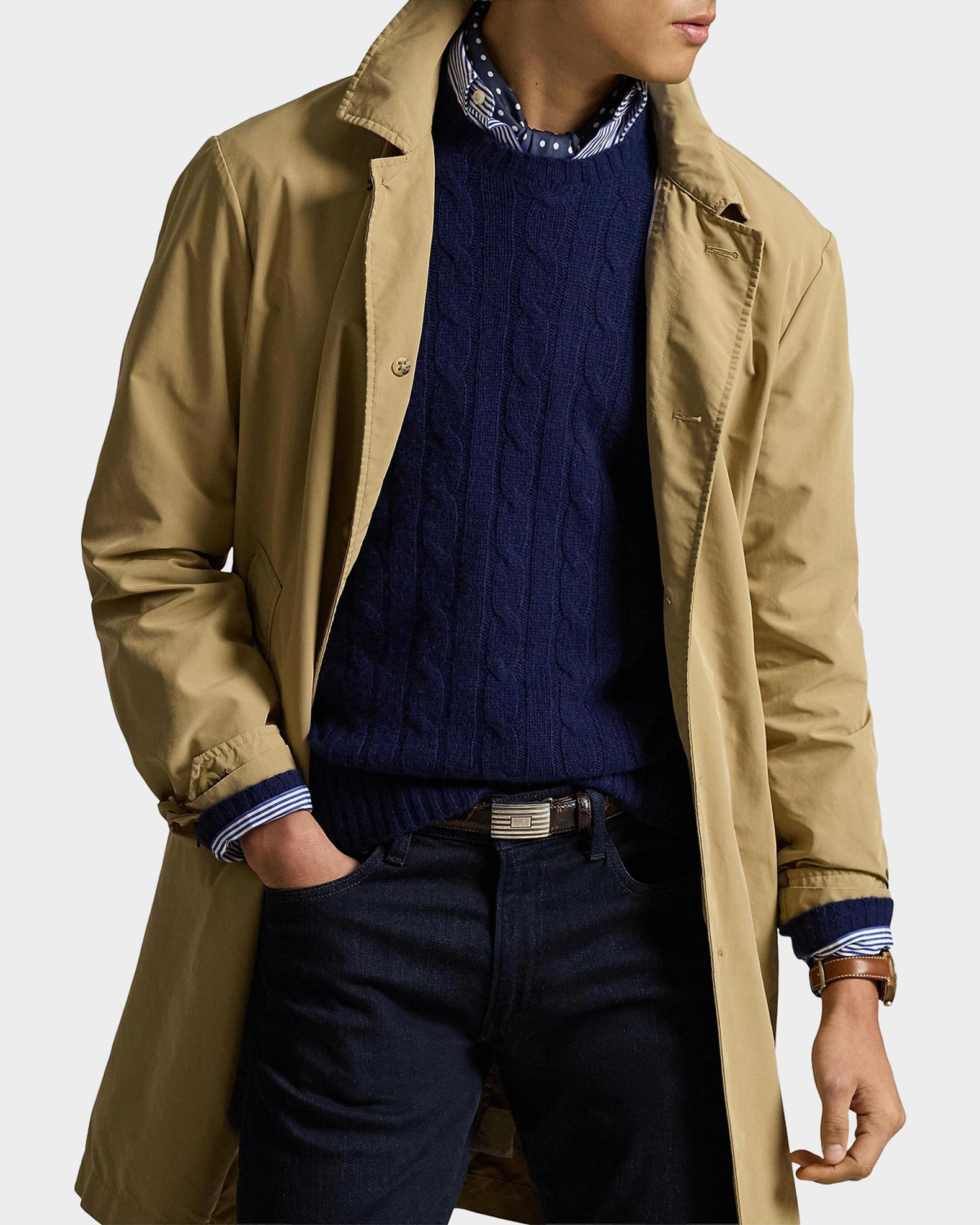 Polo Ralph Lauren Single-Breasted Car Coat | Neiman Marcus