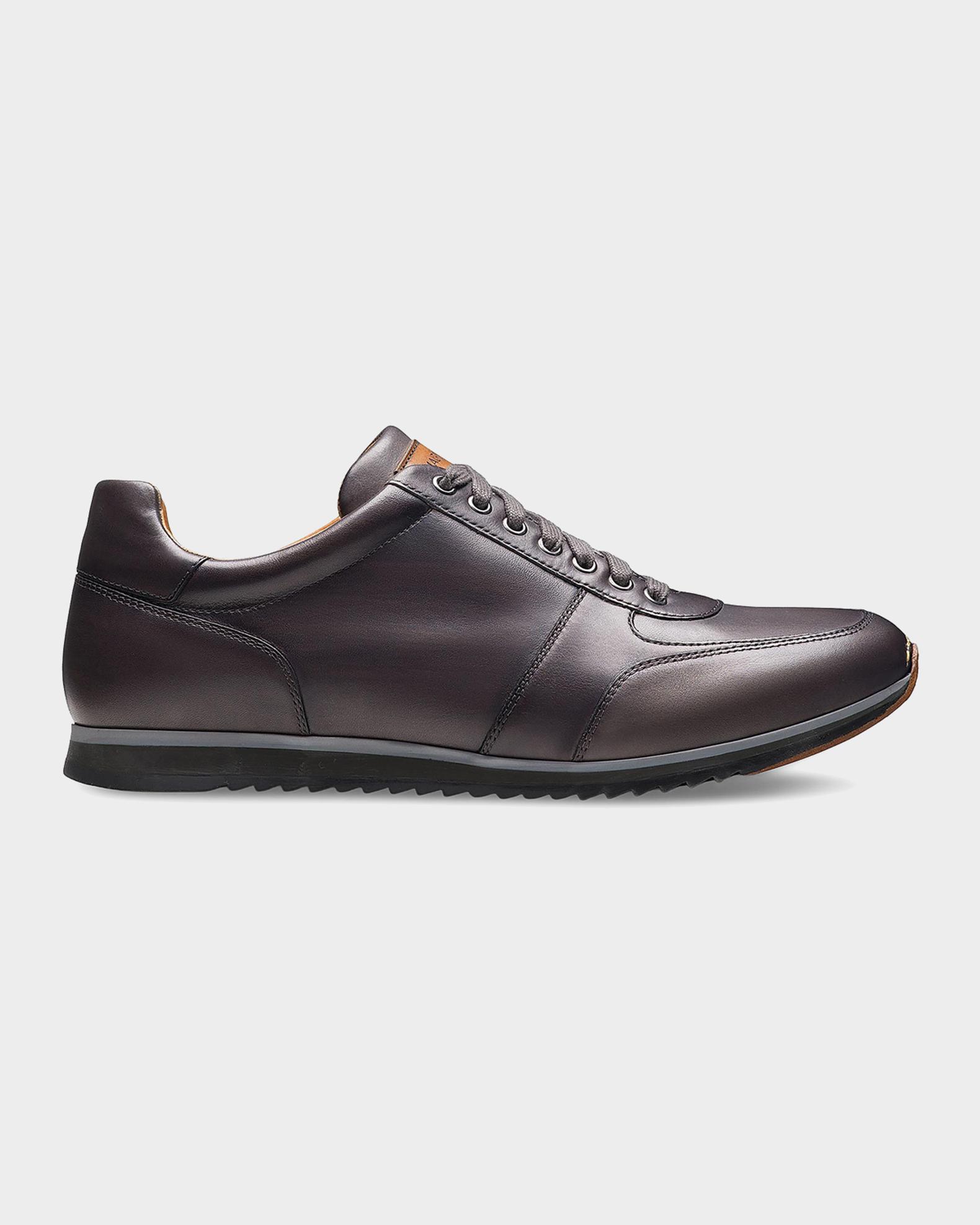 Magnanni Ibiza III Leather Low-Top Sneakers | Neiman Marcus