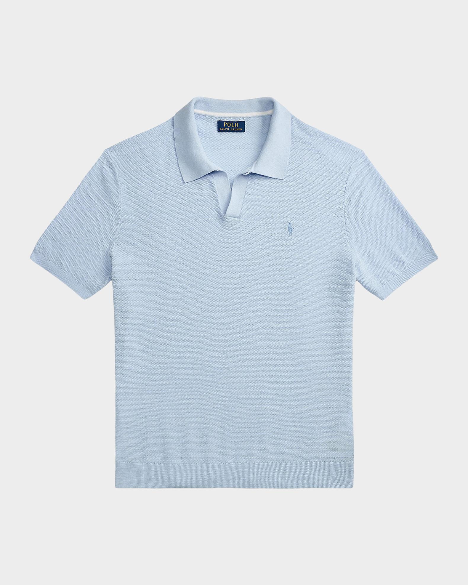 Polo Ralph Lauren Men's Cotton and Linen Textured Short-Sleeve