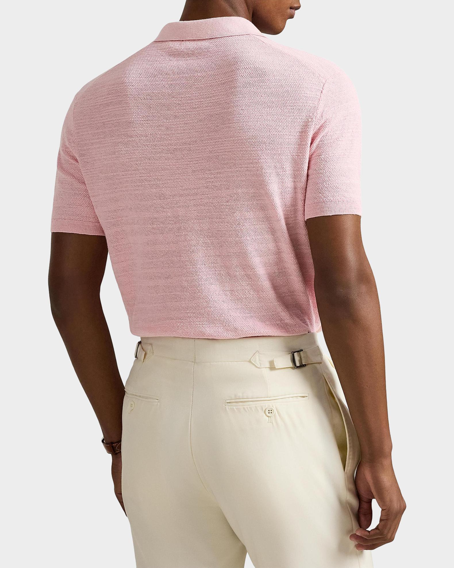 Polo Ralph Lauren Men's Cotton and Linen Textured Short-Sleeve