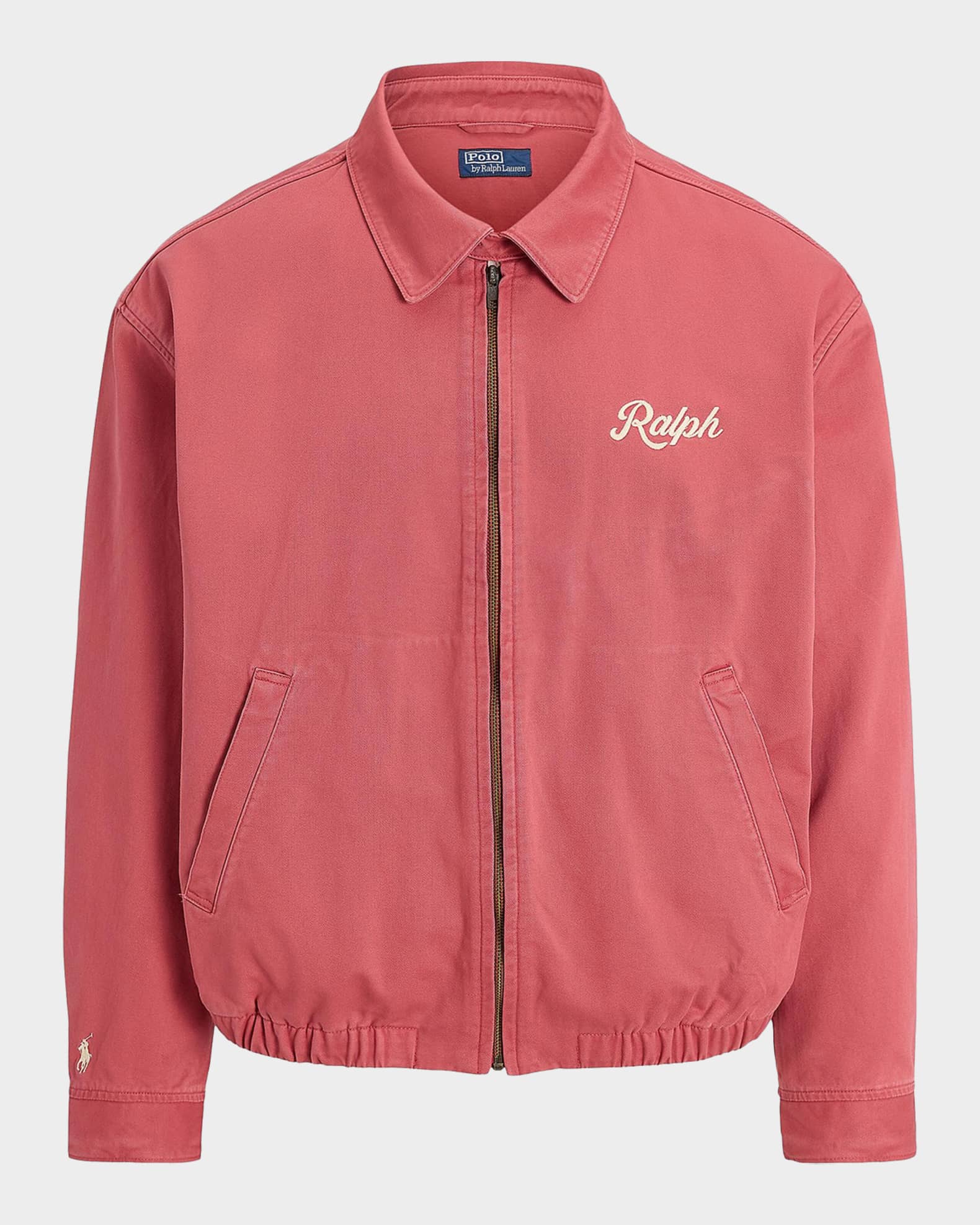 Polo Ralph Lauren Piece-Dyed Twill Windbreaker Jacket | Neiman Marcus