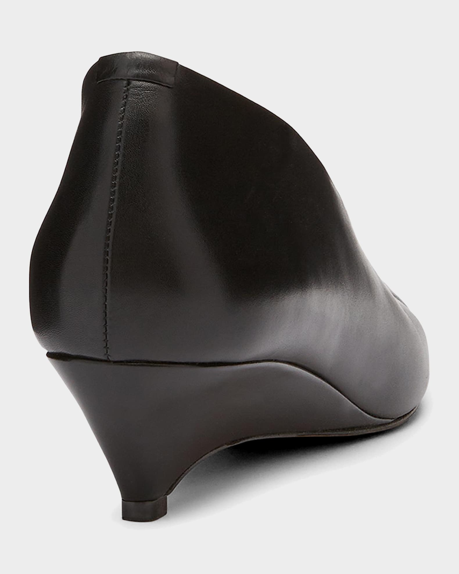 Jil Sander 45mm Arc Leather Pumps | Neiman Marcus