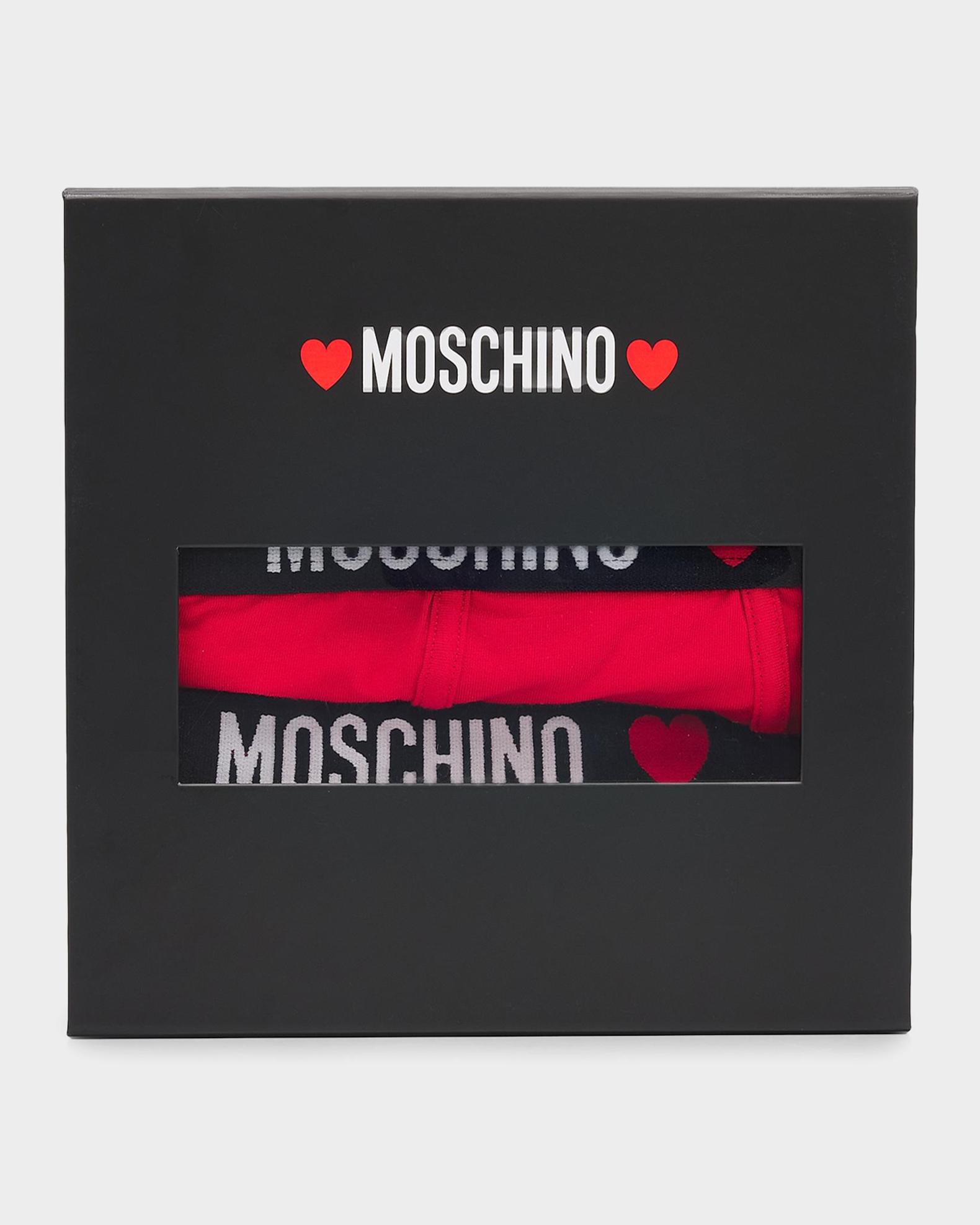 Moschino Men's My Valentine Stretch-Jersey Variety Boxer Briefs 3