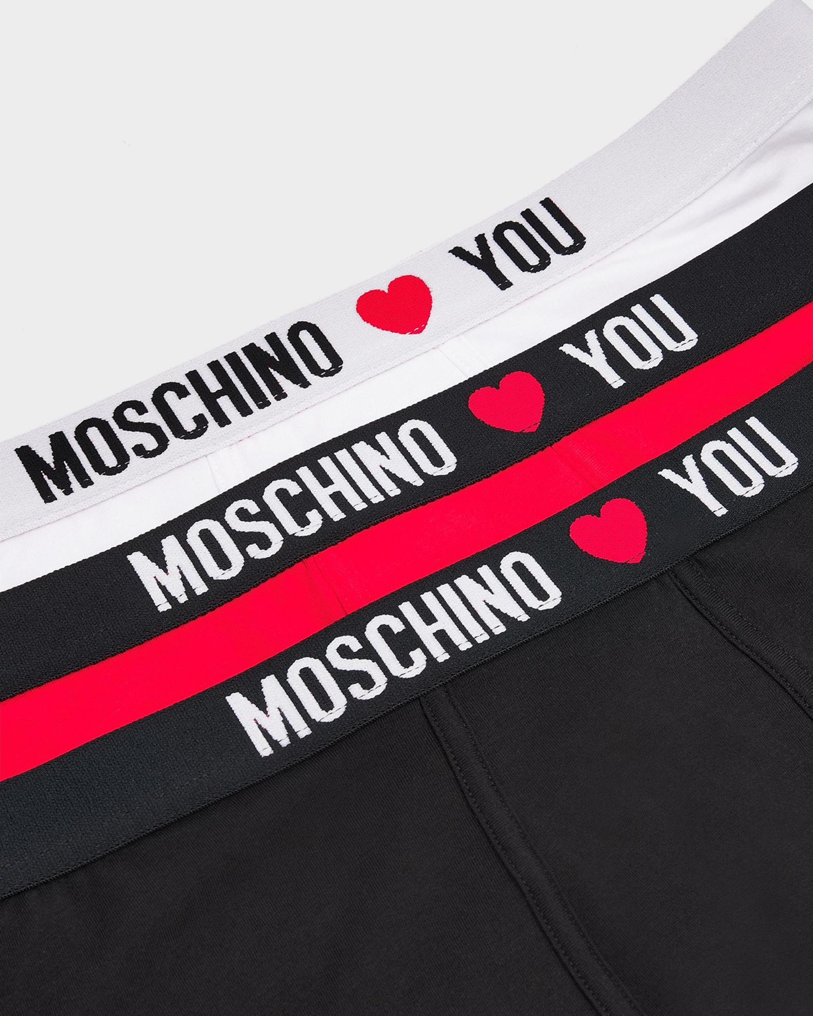 Moschino Men's My Valentine Stretch-Jersey Variety Boxer Briefs 3