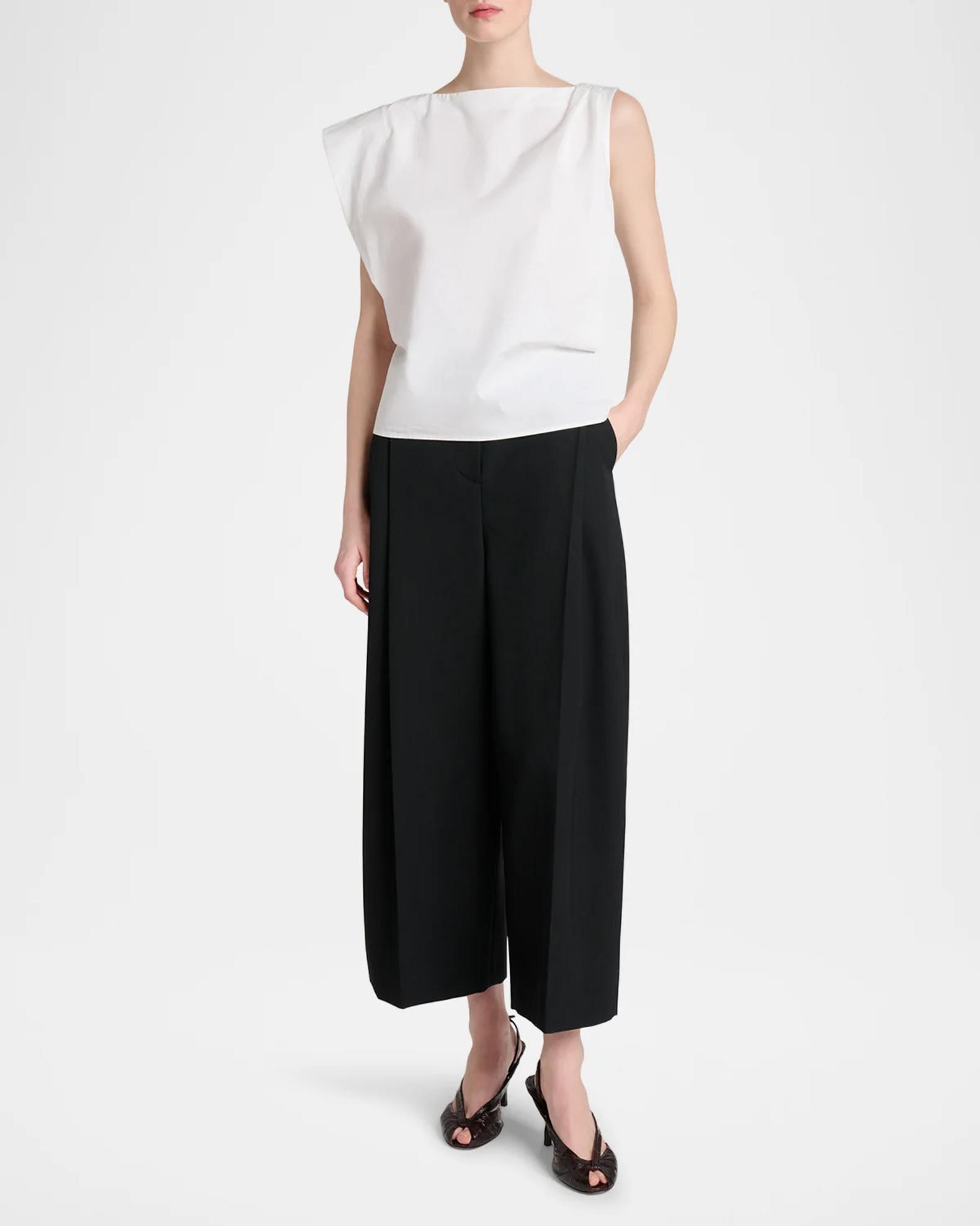 Jacquemus Le Pantalon Miami Wool Wide-Leg Pants | Neiman Marcus