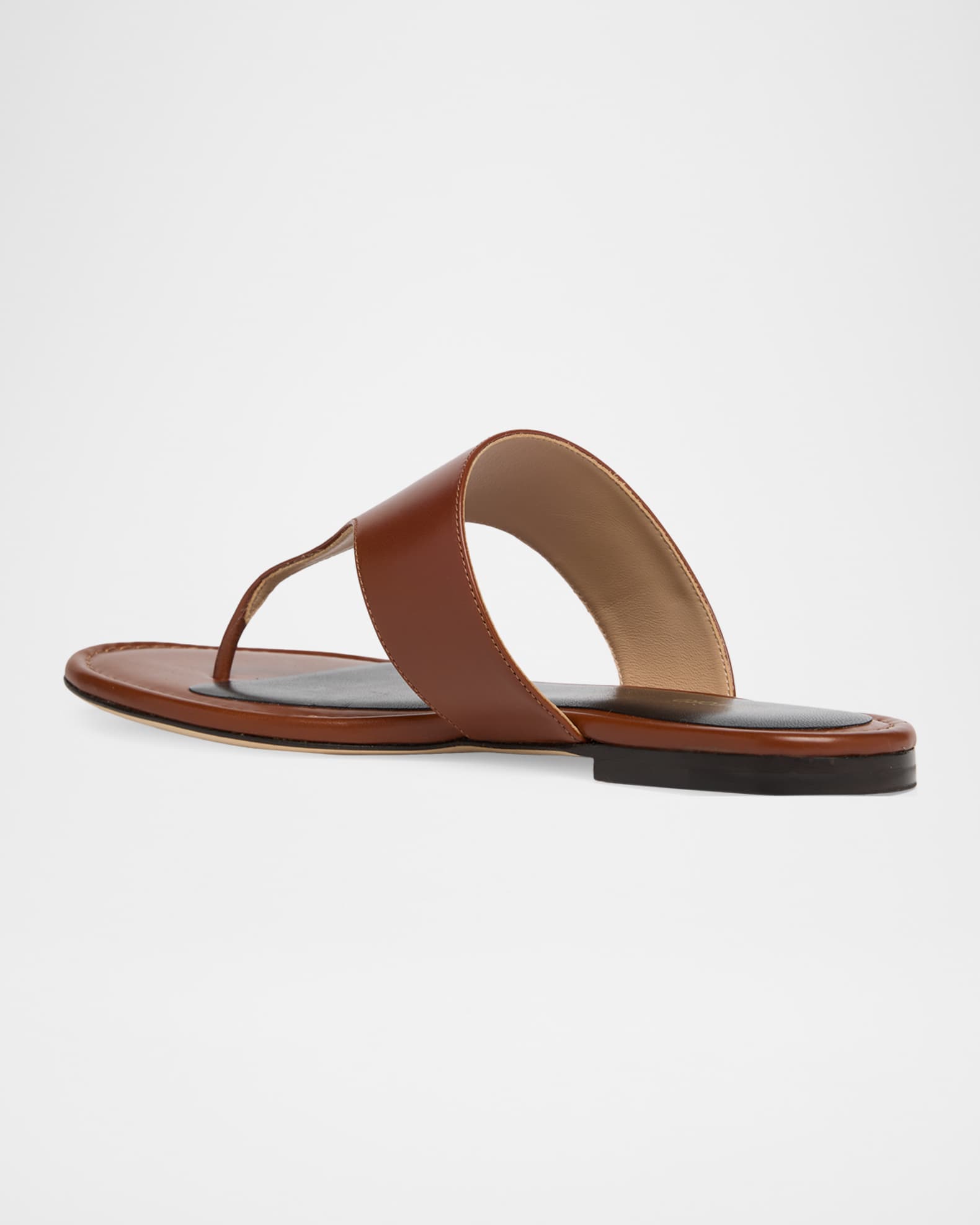 TOM FORD Soft Leather Thong Sandals | Neiman Marcus