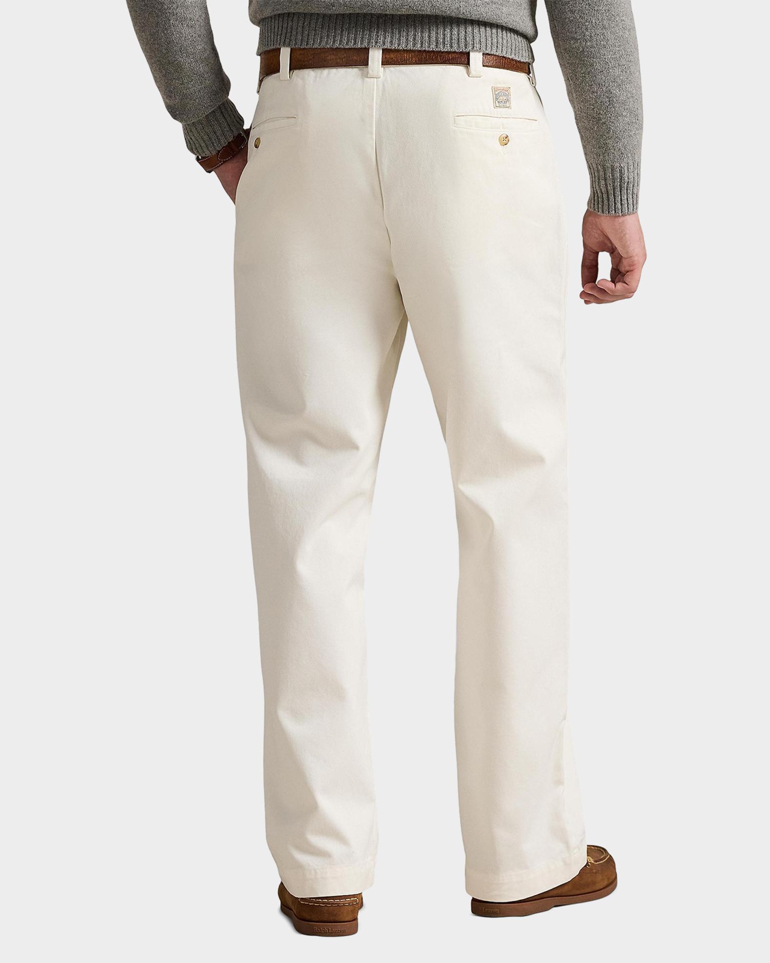 Polo Ralph Lauren Men's Heritage Flat Front Cotton Twill Chinos
