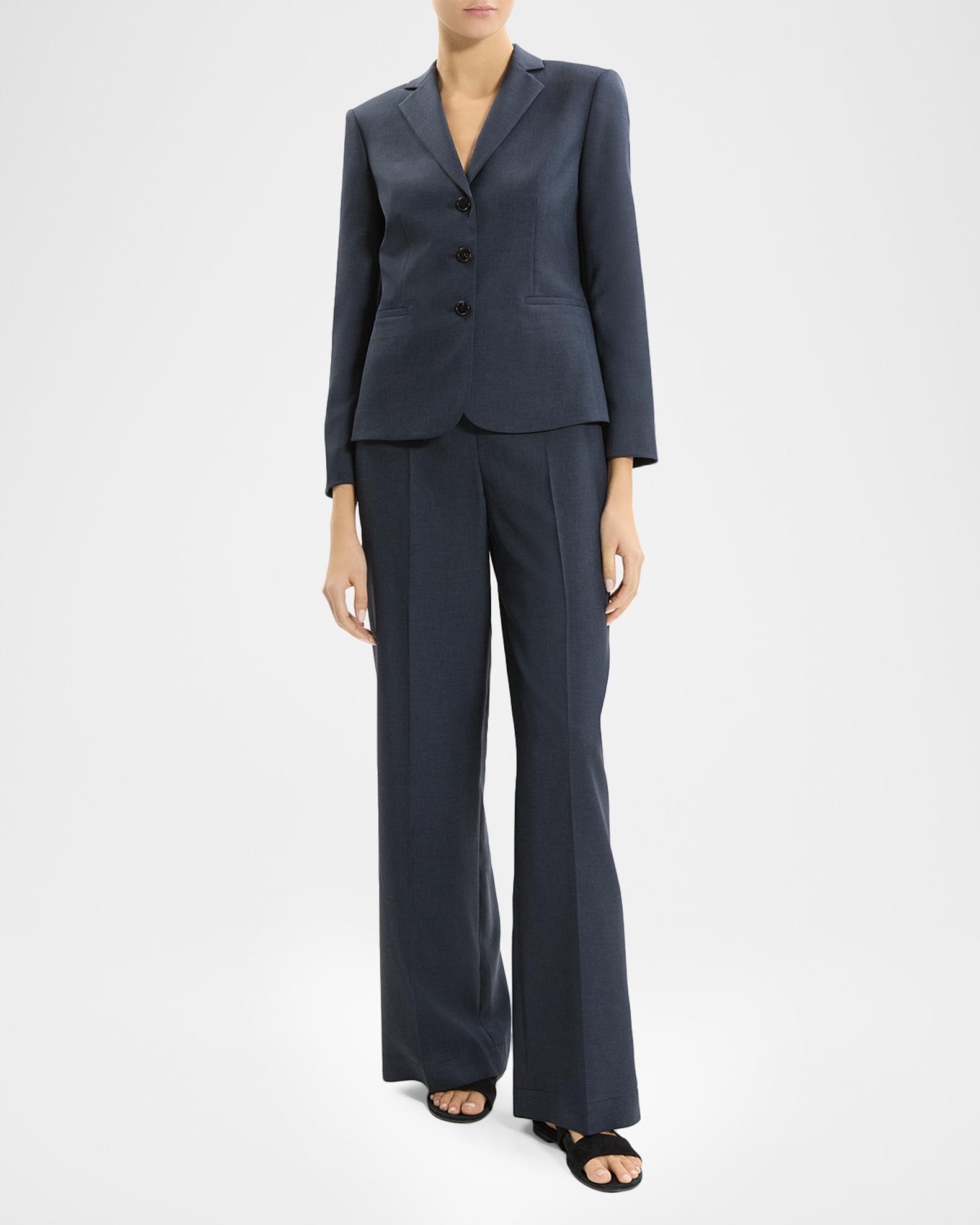 Theory Shrunken Three-Button Jacket | Neiman Marcus