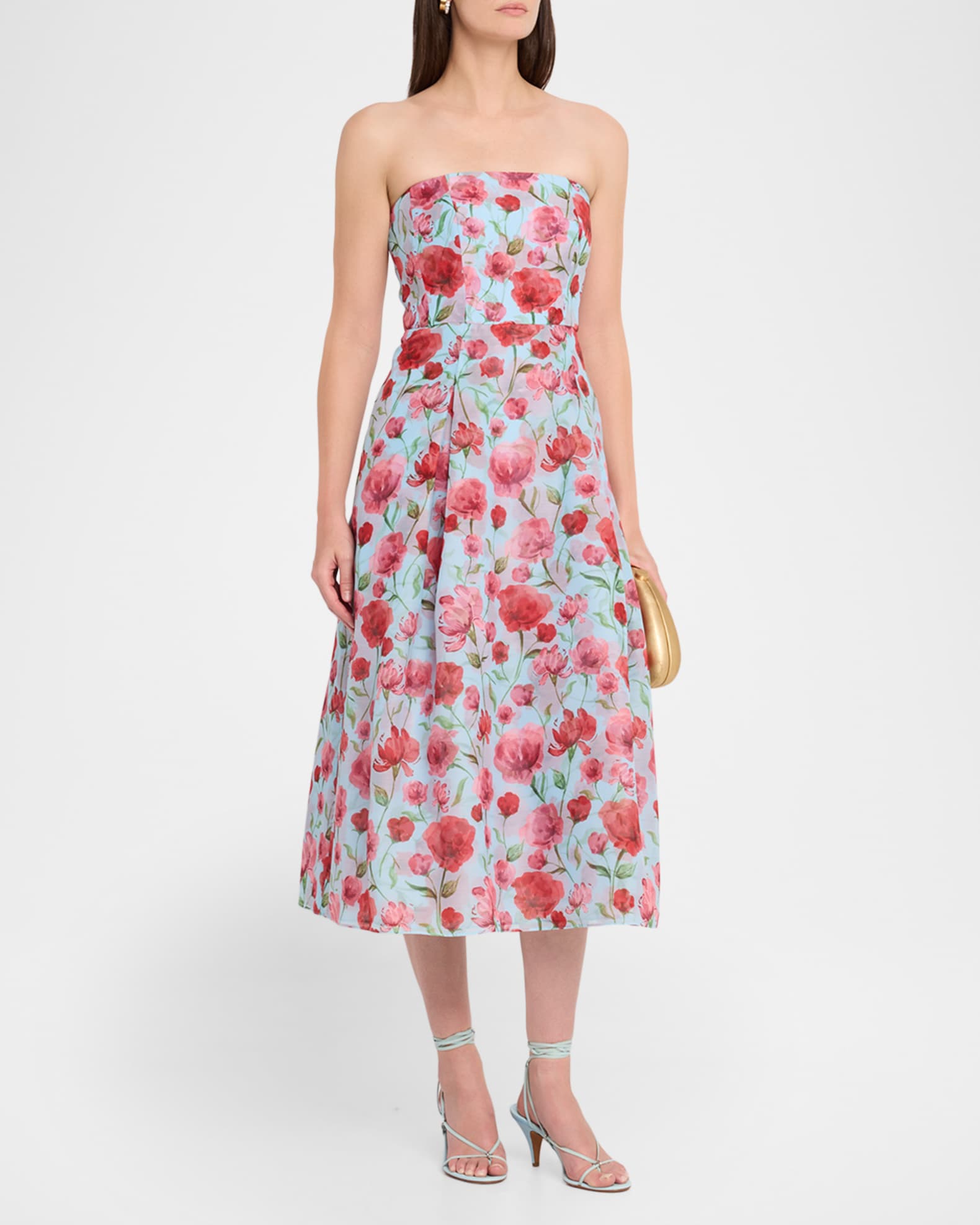 sachin & babi sienna stretch satin midi dress Sachin & Babi Sienna Stretch Satin Midi Dress