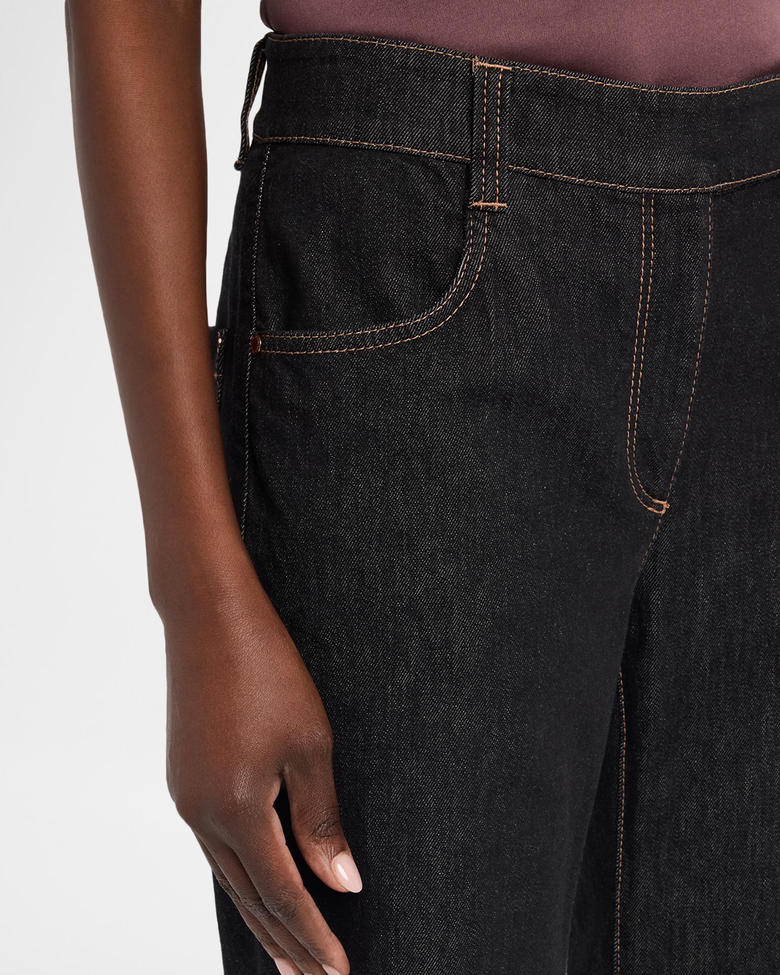 Brunello Cucinelli No Fade Stretch Denim Flared Jeans | Neiman Marcus