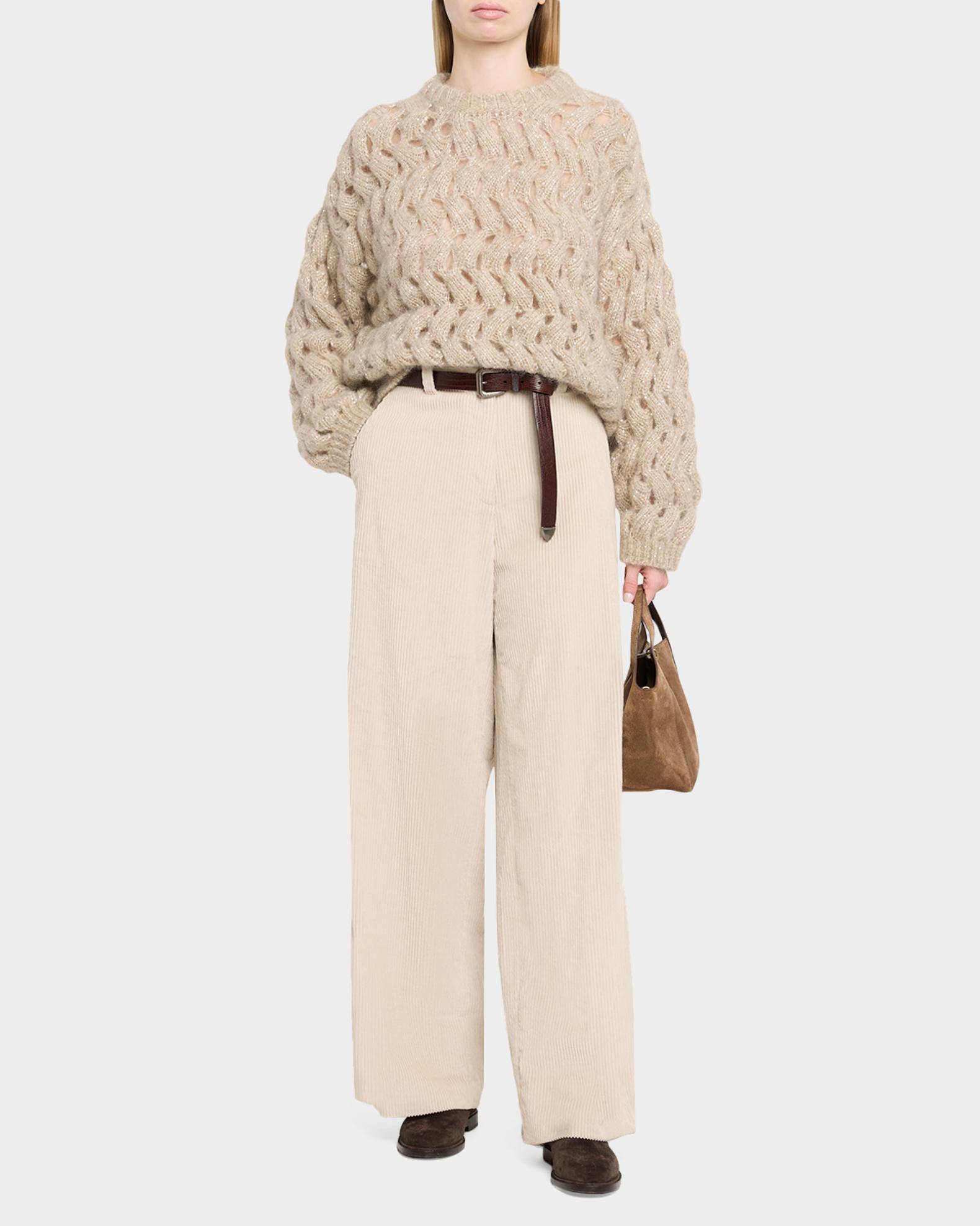 Brunello Cucinelli Winter Ocean Wave Mohair Sweater | Neiman Marcus