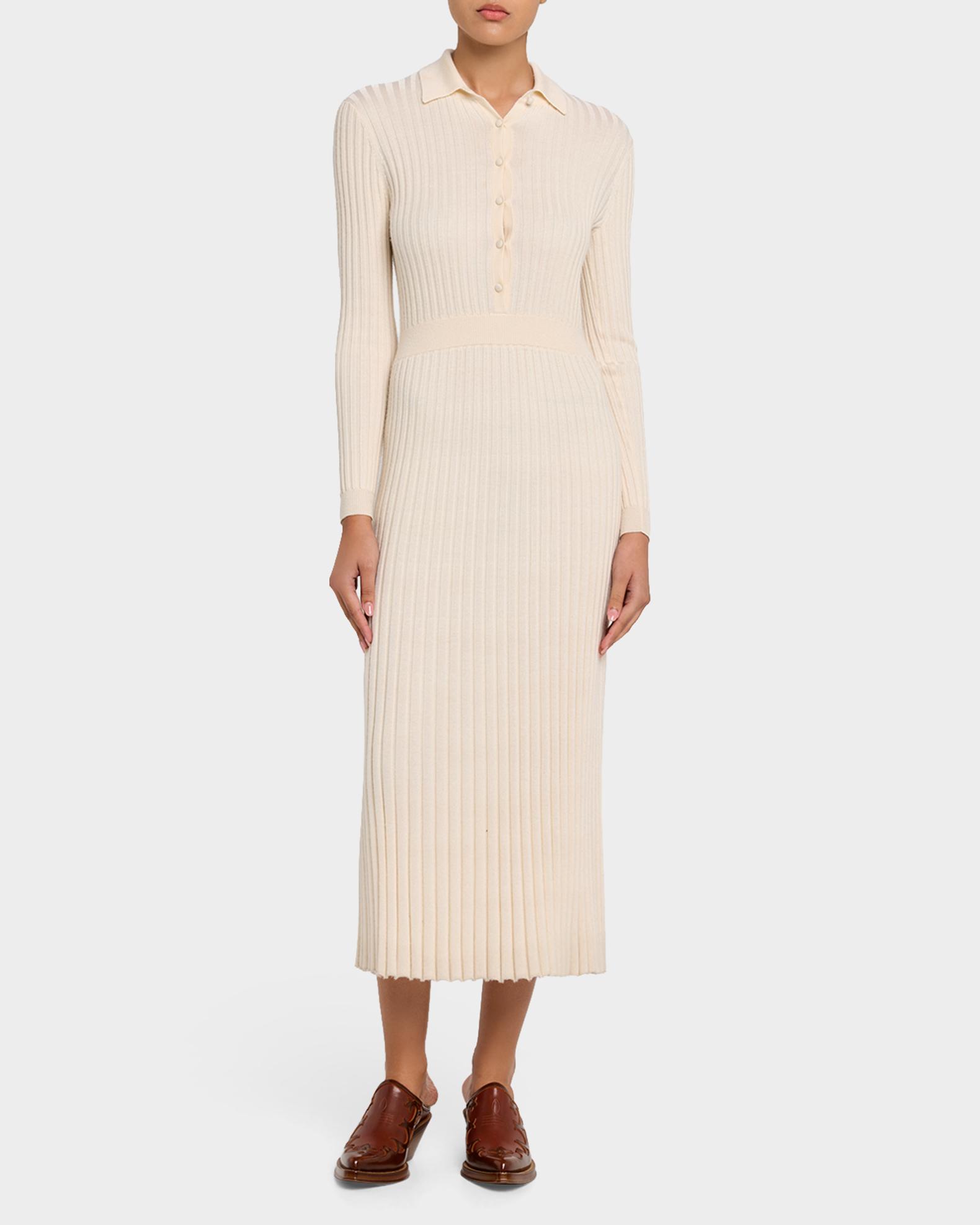 temperance knit dress FAITHFULL Esenia in Green from a rugged cable knit that can do more Katie Summer Dress