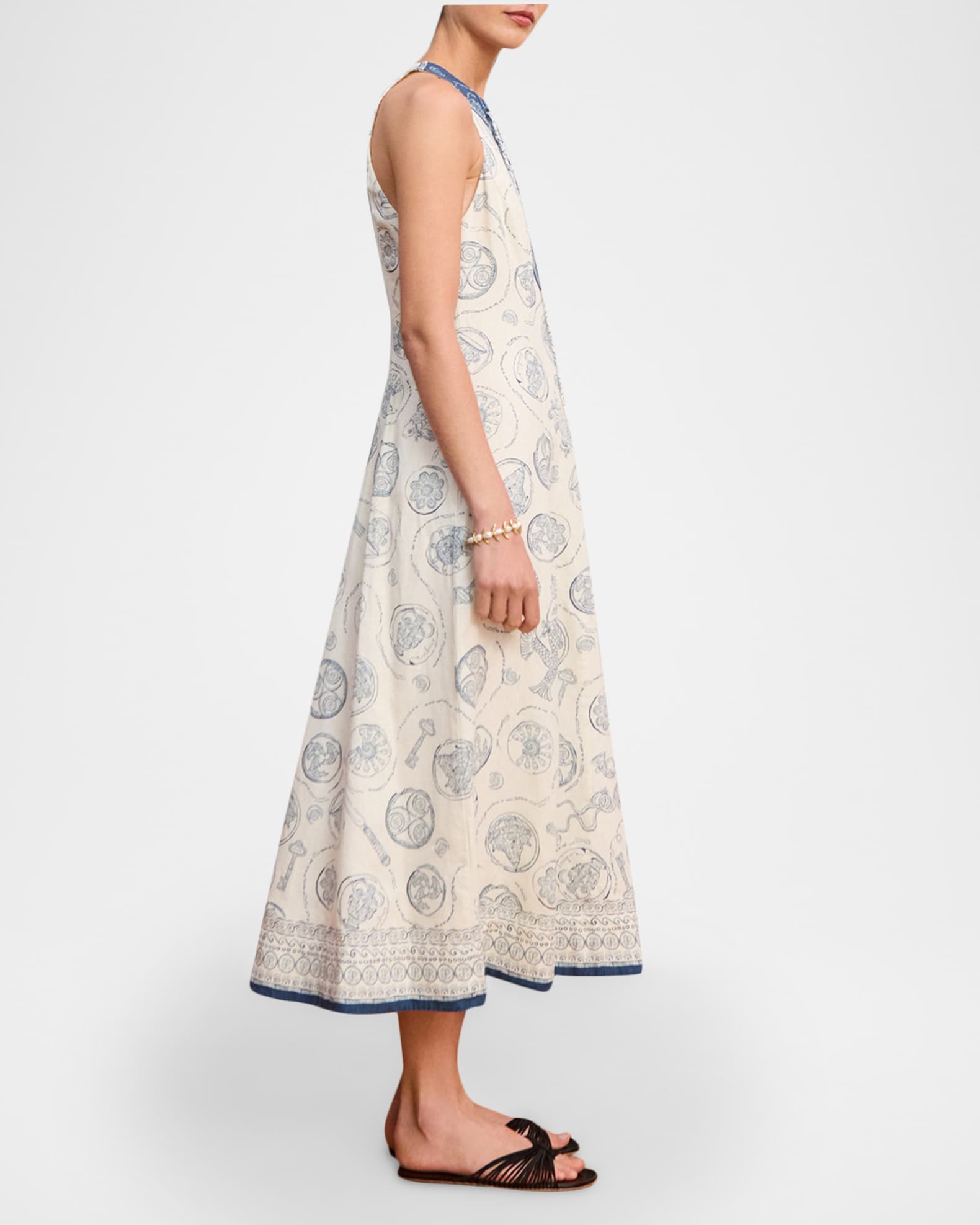 adidas long dress adidas Leopard V-Neck Maxi Dress Multicolor XS