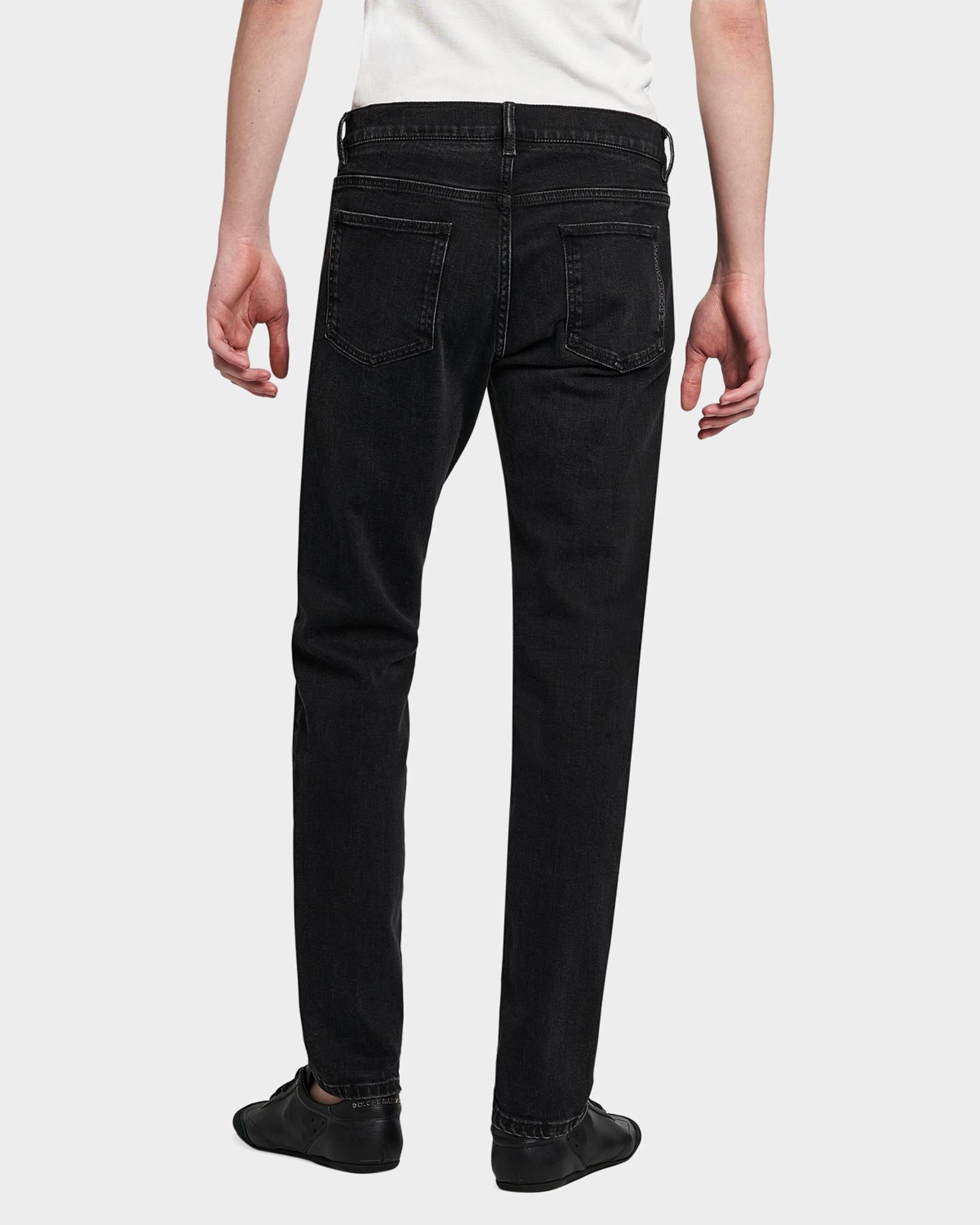 Dolce&Gabbana Men's Black Denim Skinny Jeans | Neiman Marcus