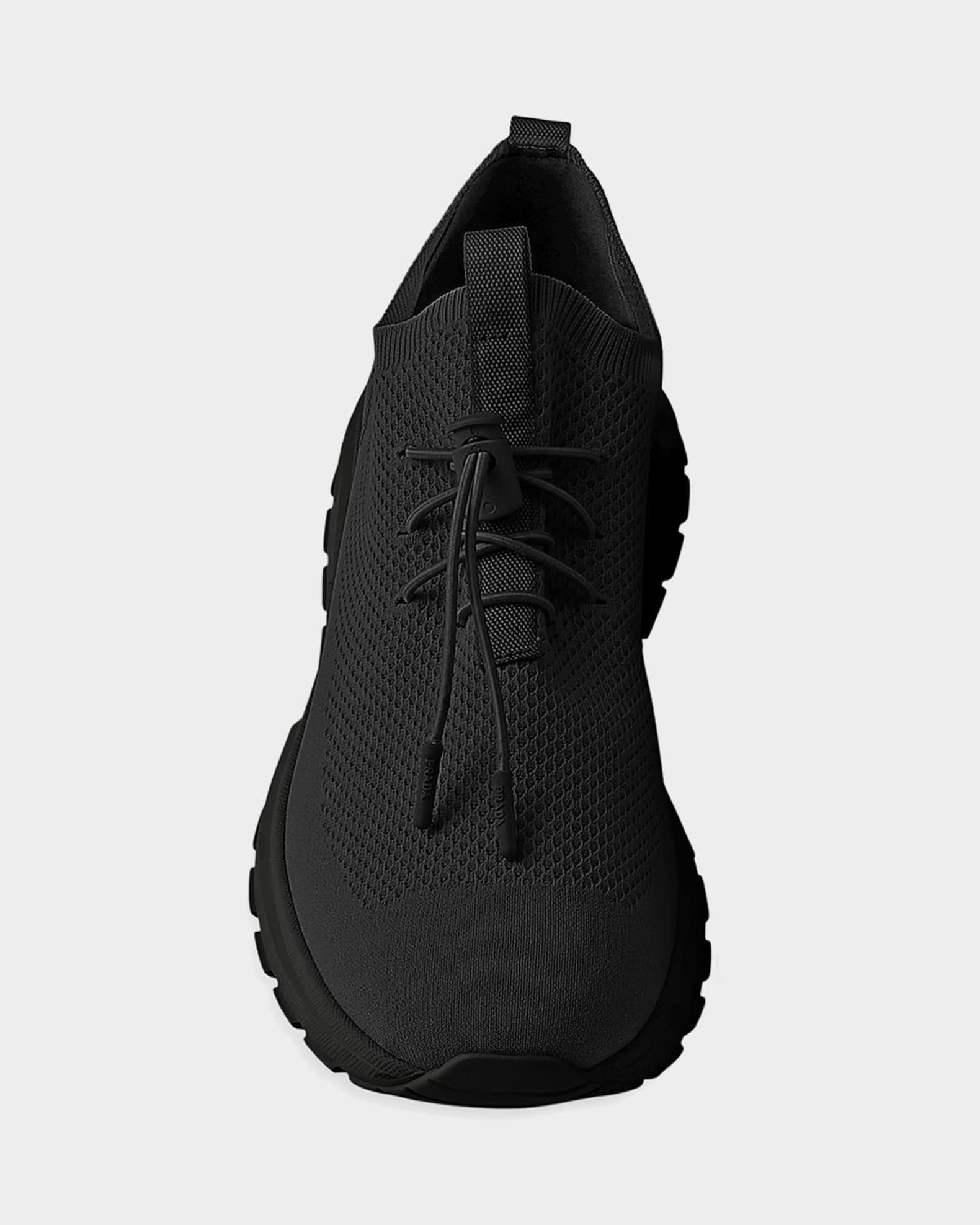 Prada Prax Stretch Knit Sneakers | Neiman Marcus