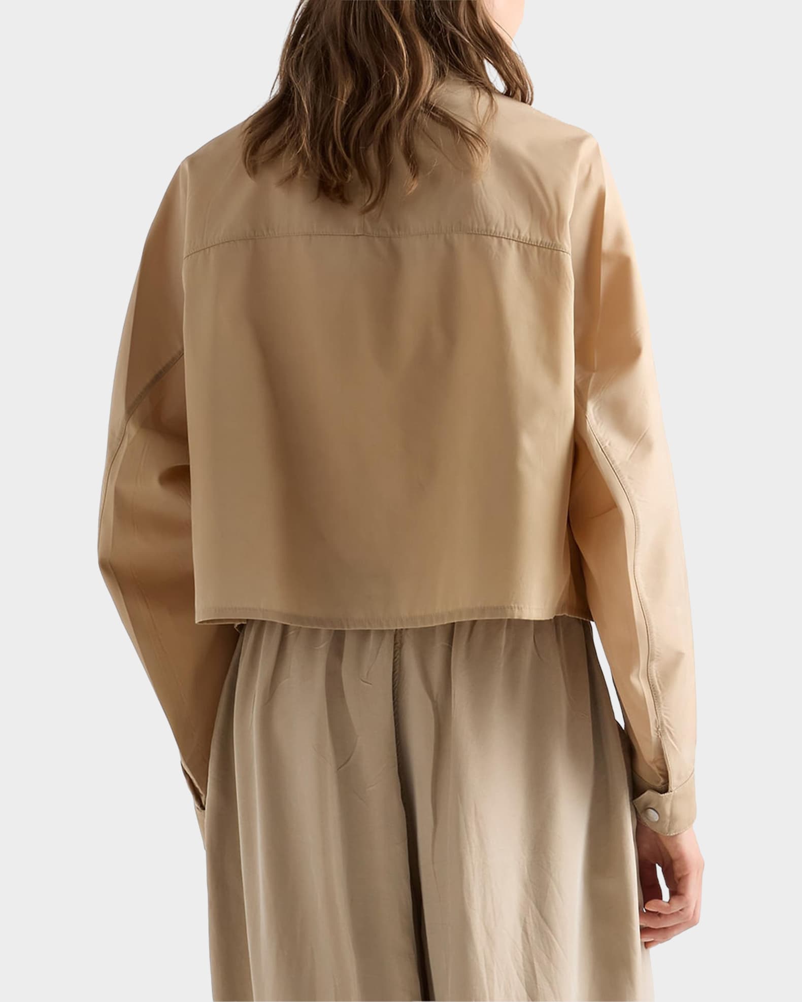 Prada Washed Re-Nylon Jacket | Neiman Marcus