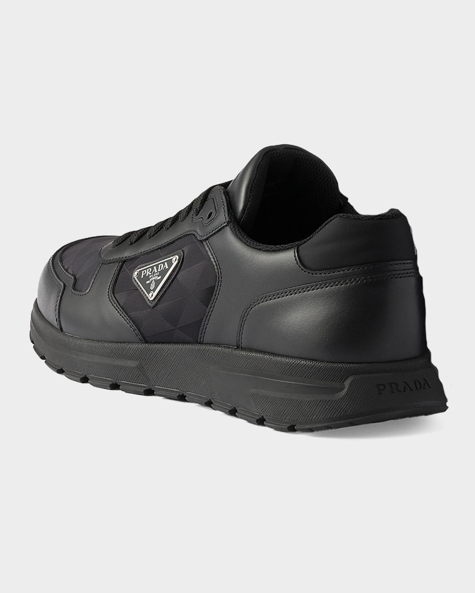 Prada Prax 2.0 Re-Nylon & Leather Low-Top Sneakers | Neiman Marcus