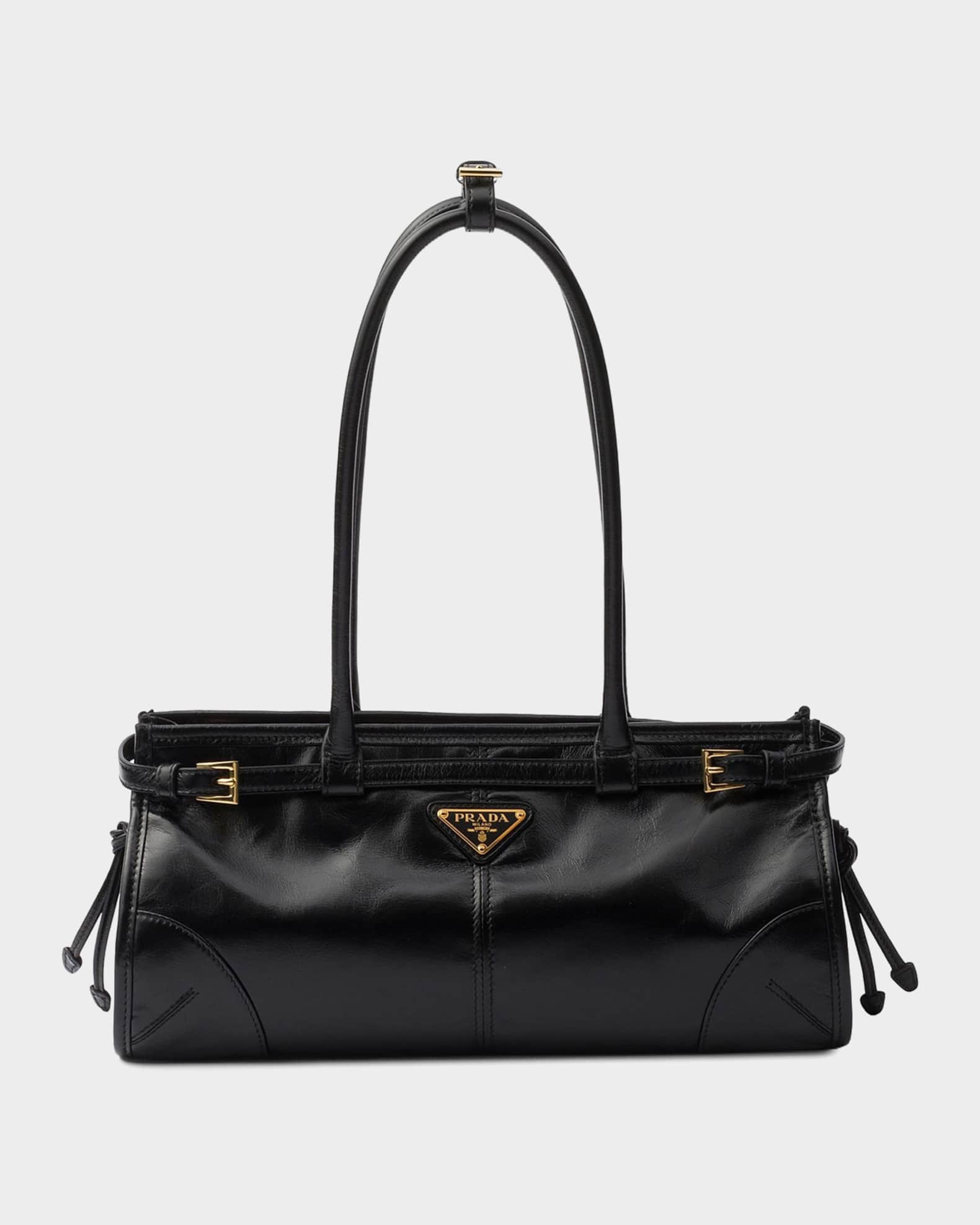 Prada Prada Bonnie Medium Leather Handbag | Neiman Marcus