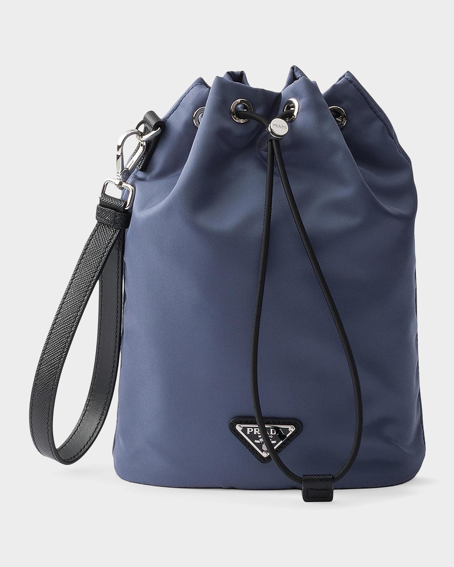 Prada Re-Nylon And Saffiano Leather Pouch | Neiman Marcus